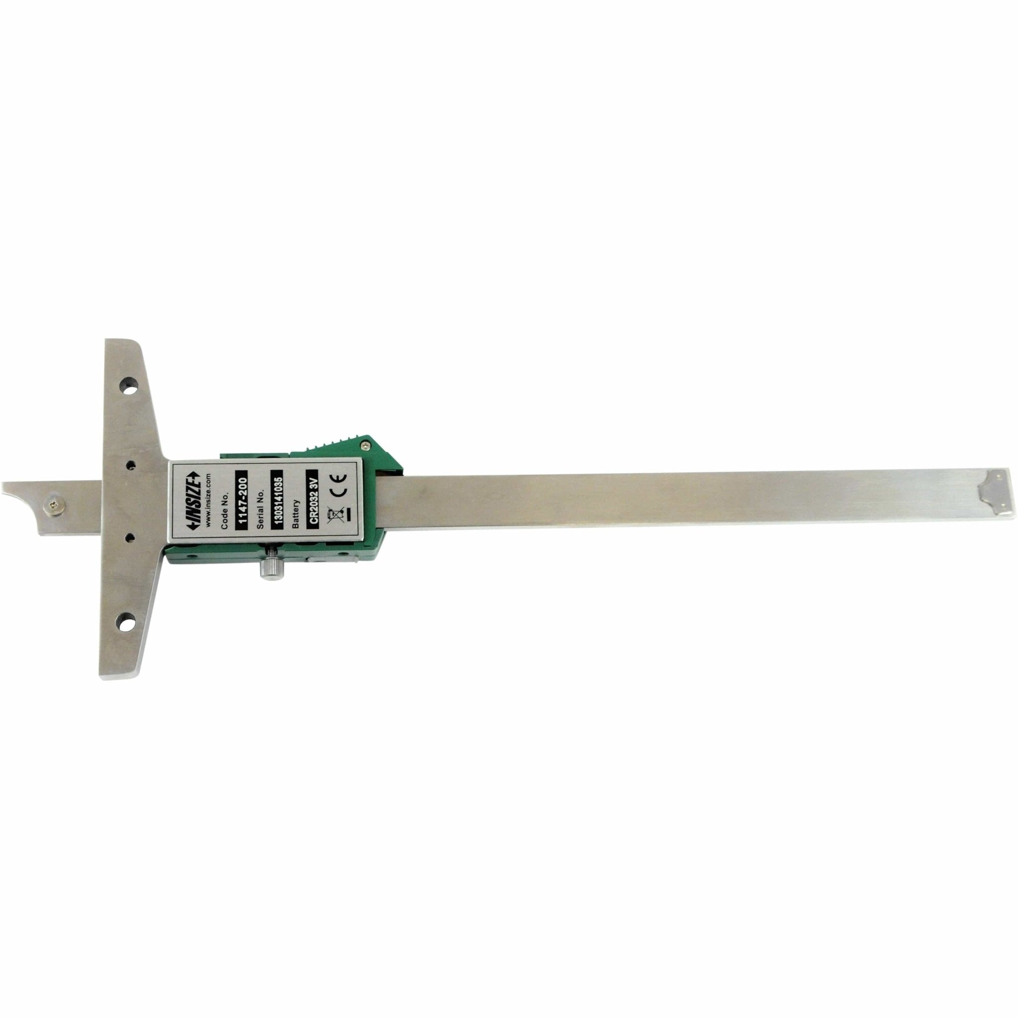 Insize Digital Depth Gauge 0-200mm / 0-8" Range Series 1147-200 - Twin Eagle Imports