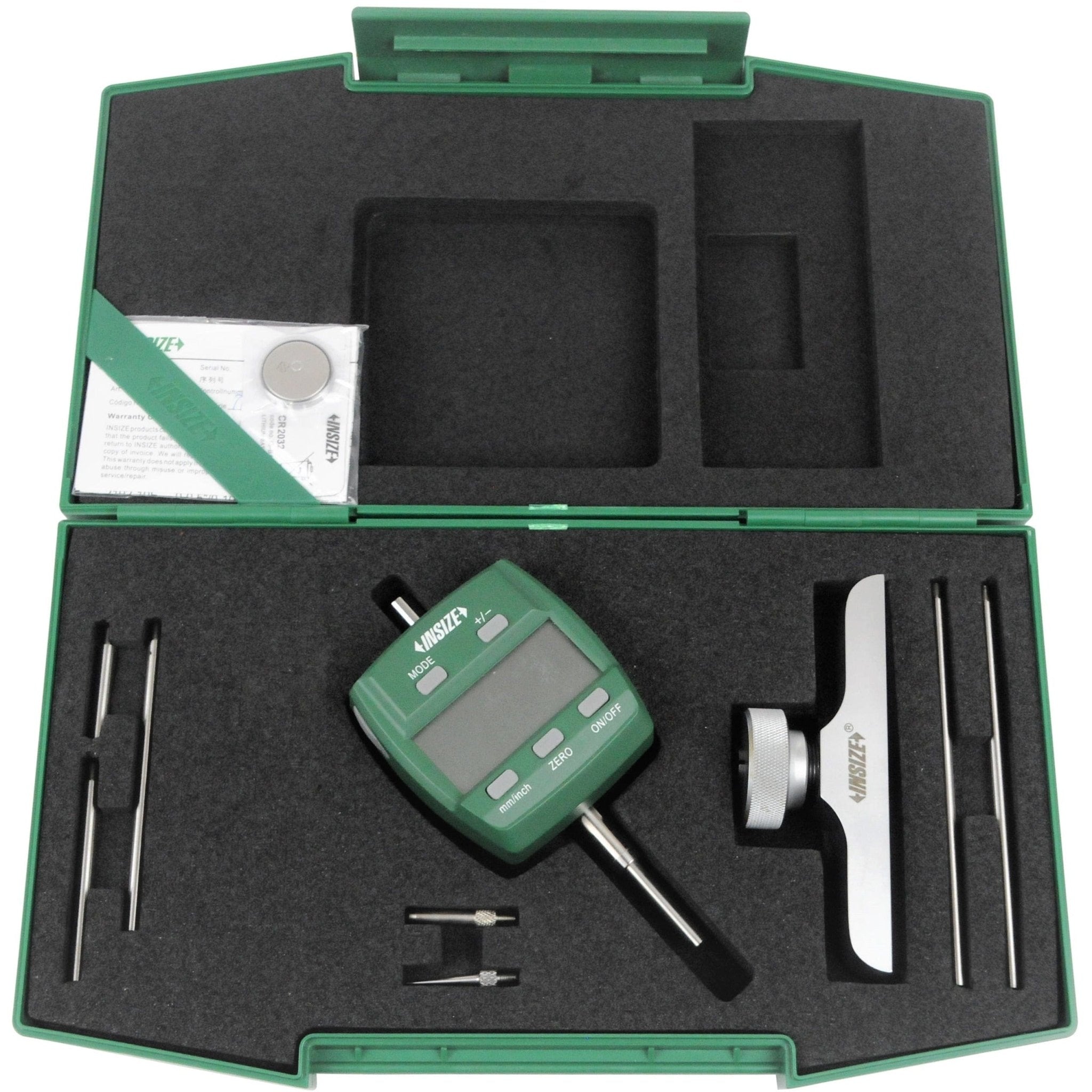 Insize Digital Depth Gauge 0-300mm/0-12" Range Series 2141-202A - Twin Eagle Imports