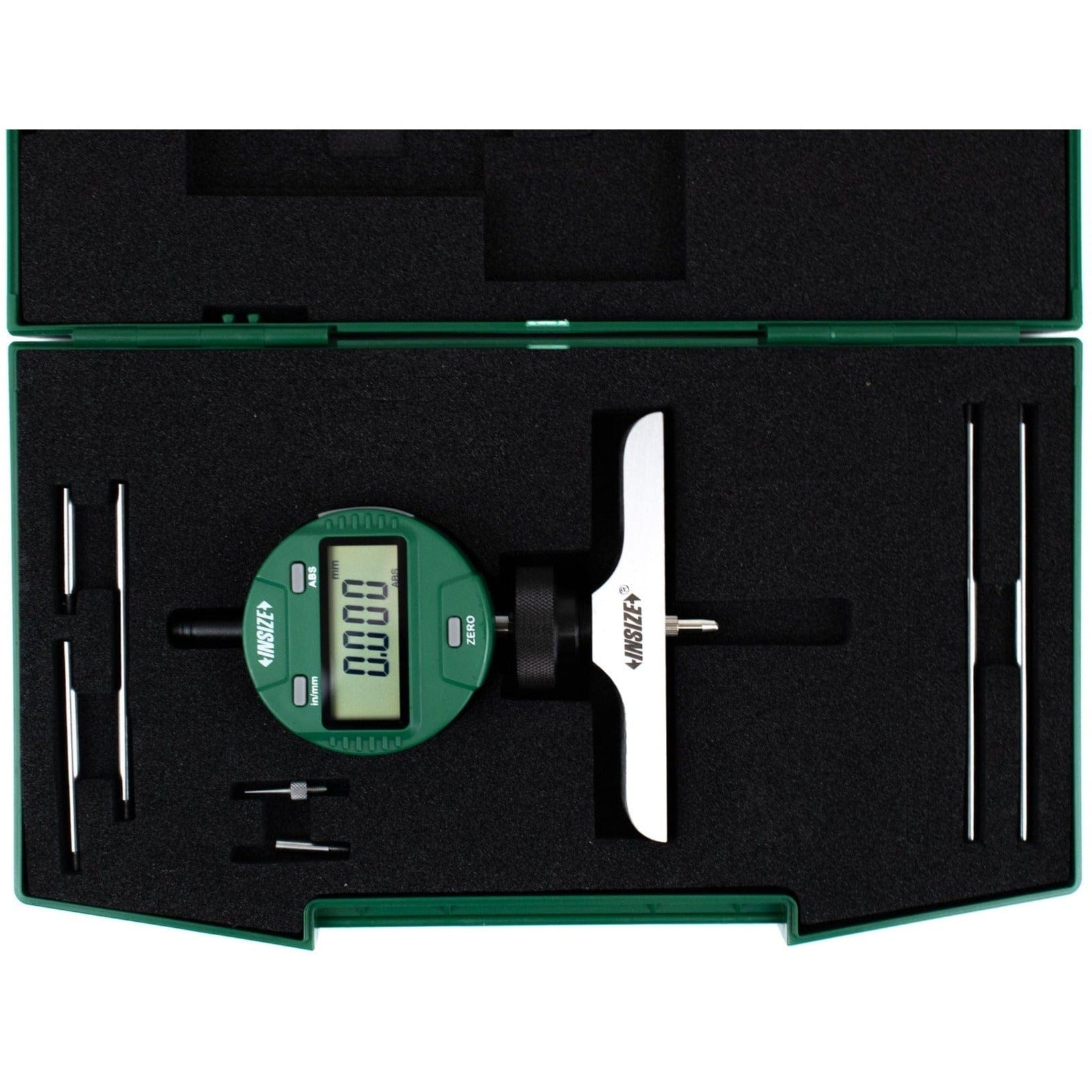 Insize Digital Depth Gauge 101.5x17mm Range Series 2141-302 - Twin Eagle Imports