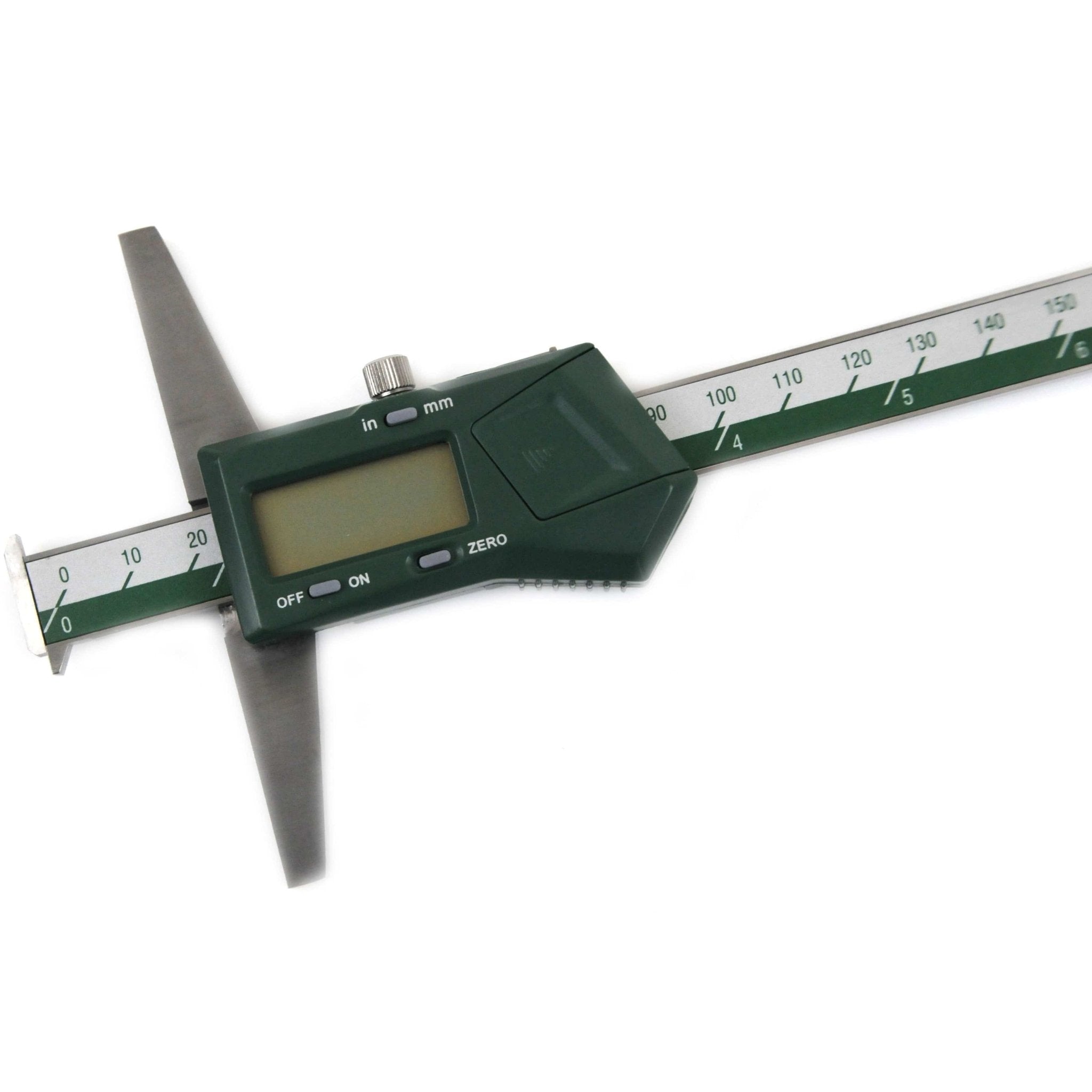 Insize Digital Double Hook Depth Gauge 0-300mm / 0-12" Range Series 1144-300A - Twin Eagle Imports