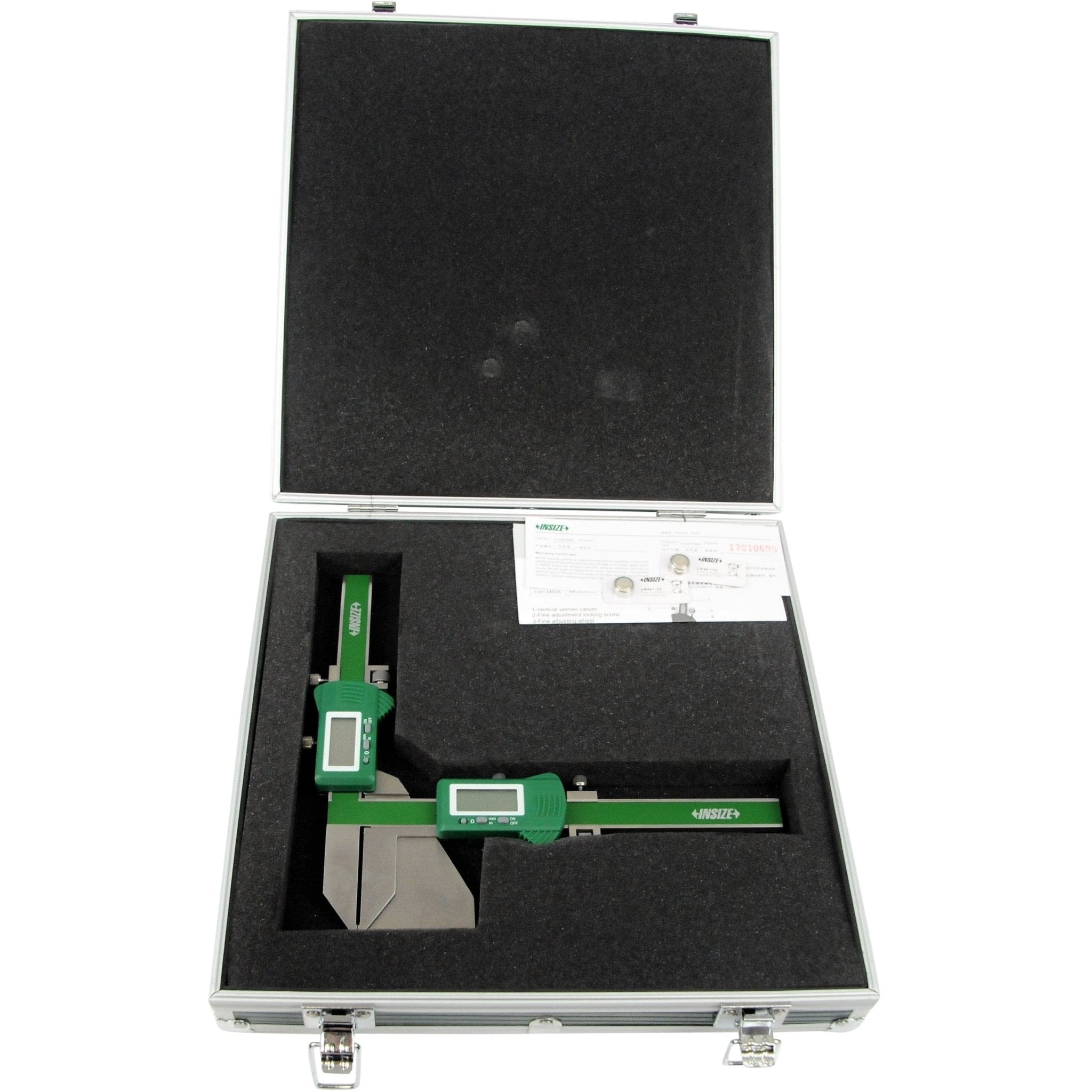 Insize Digital Gear Tooth Caliper 5-50mm x 0.01mm Range Series 1181-M50A - Twin Eagle Imports