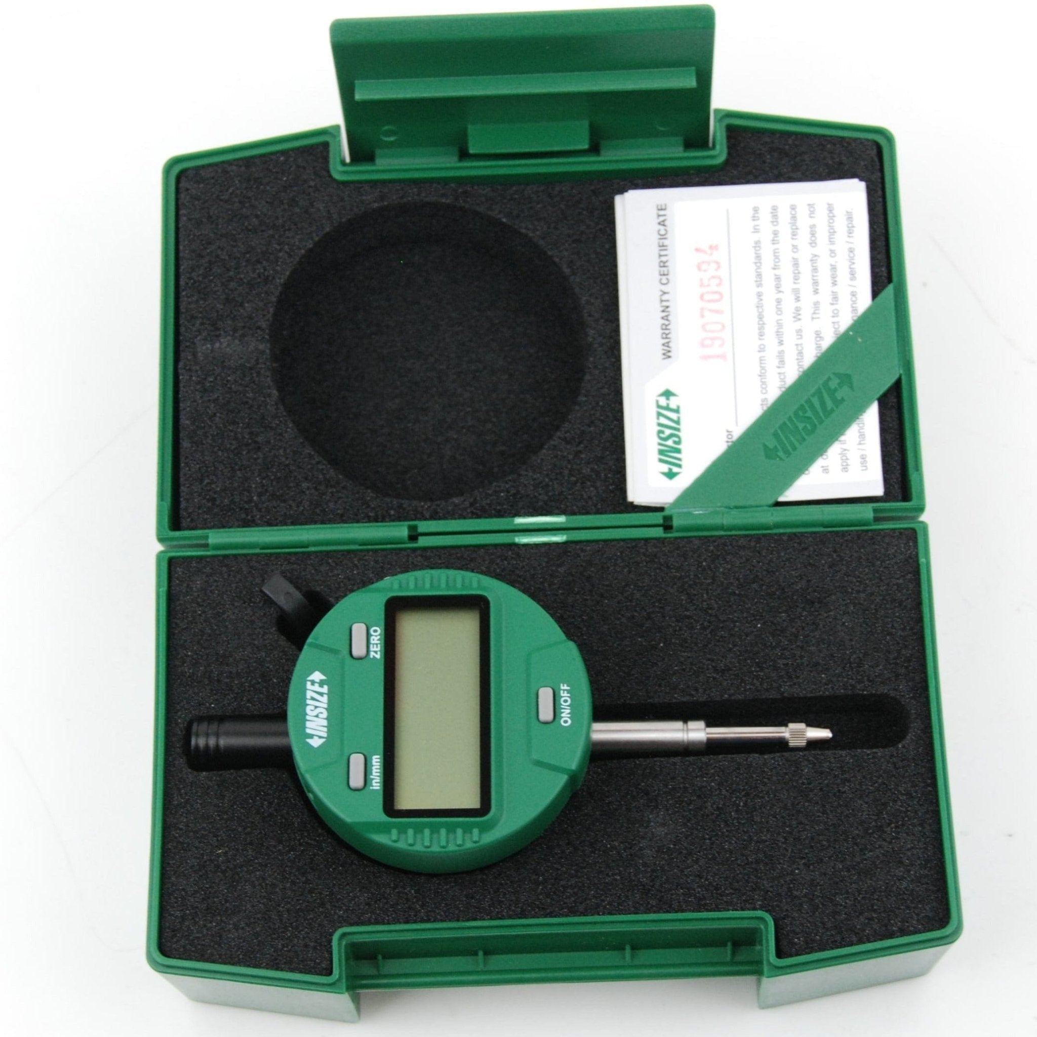 Insize Digital Indicator 12.7mm/0.5" Range Series 2113-101 - Twin Eagle Imports