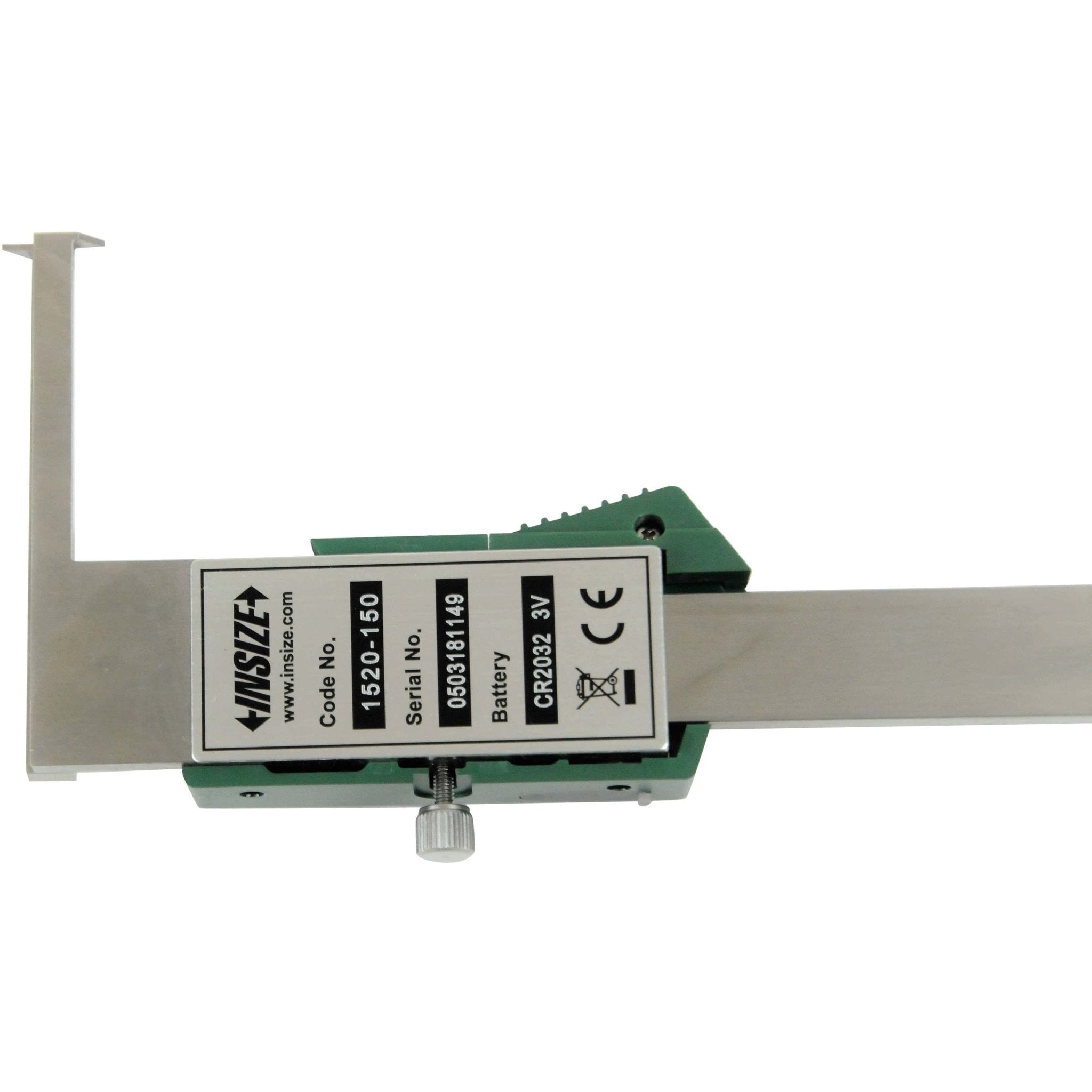Insize Digital Inside Groove Caliper 11-150mm x 0.01mm Range Series 1520-150 - Twin Eagle Imports