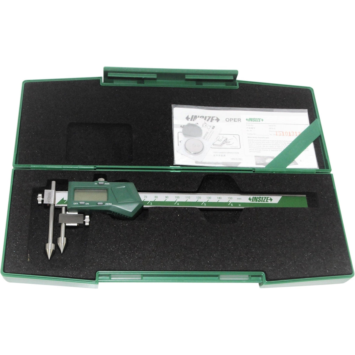 Insize Digital Offset Caliper 10-150mm Range Series 1192-150A - Twin Eagle Imports