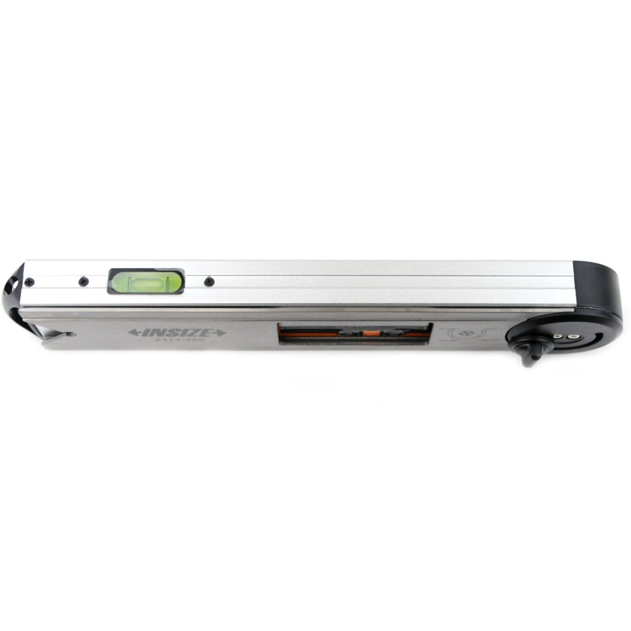 Insize Digital Protractor 250mm 0-360° Range Series 2171-250 - Twin Eagle Imports