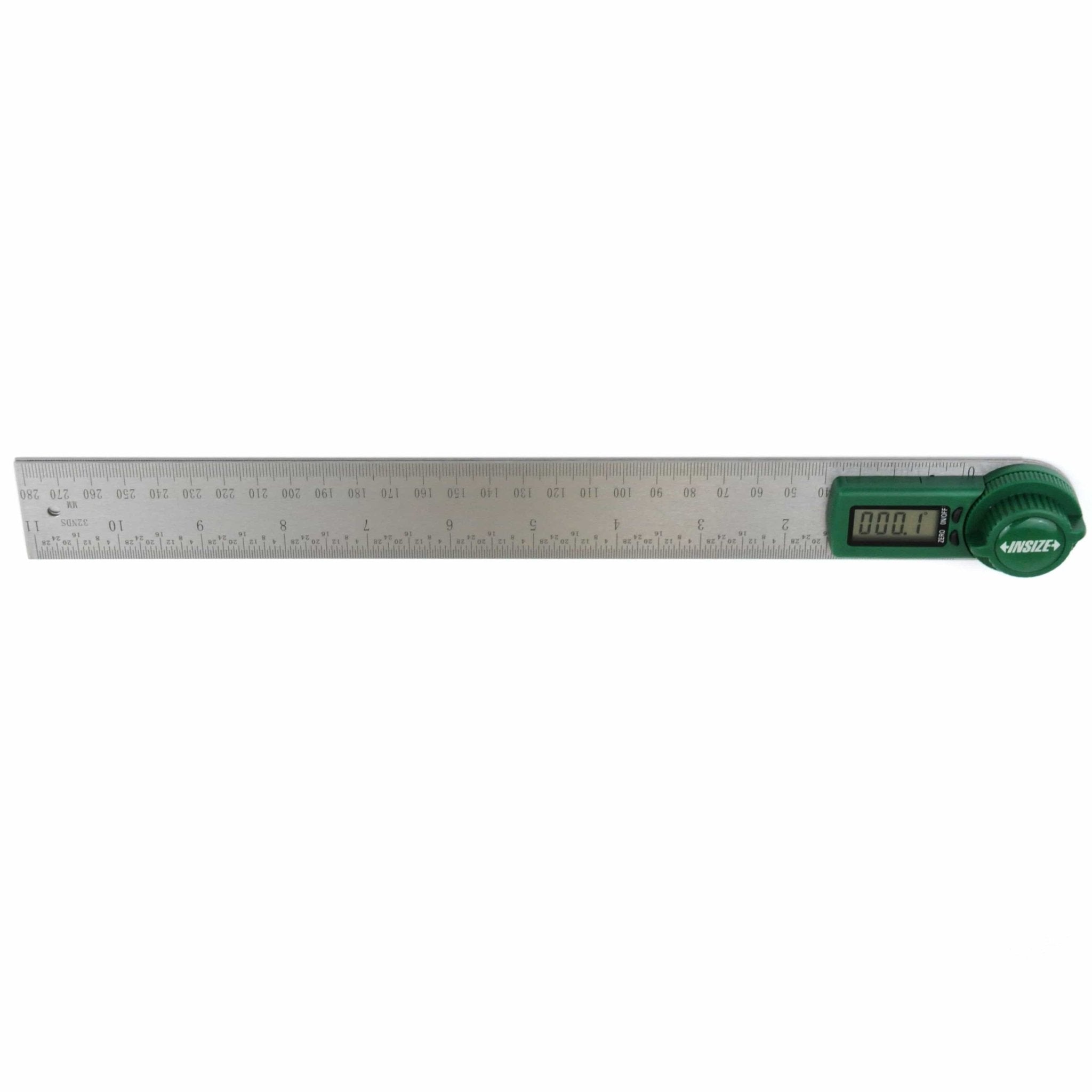 Insize Digital Protractor 250mm 0-360° Range Series 2171-250 - Twin Eagle Imports