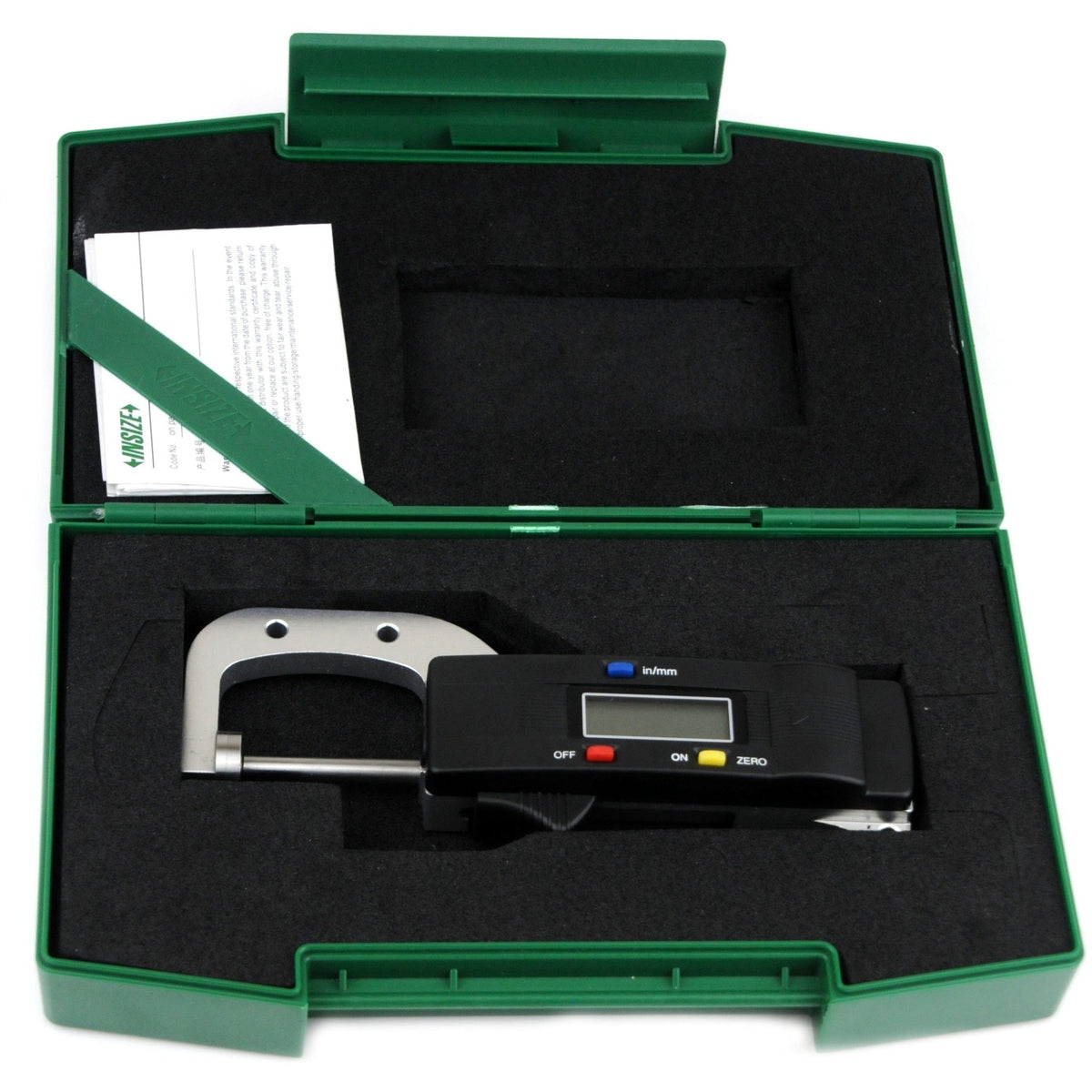 Insize Digital Snap Gauge 0-25mm/0-1" Range Series 2167-25 - Twin Eagle Imports