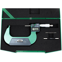 Insize Digital Spherical Anvil Tube Micrometer 75-100mm/3-4" Range Series 3560-100A - Twin Eagle Imports