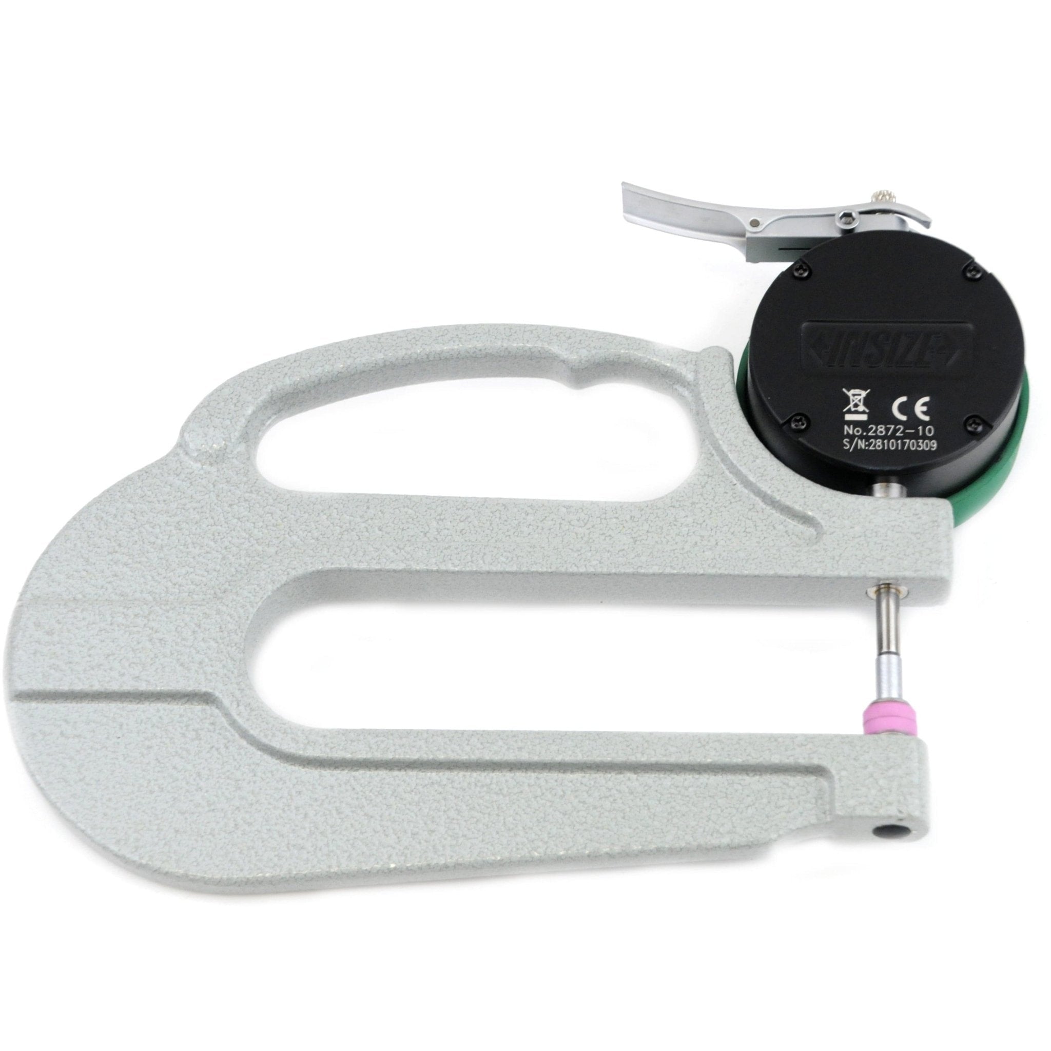 Insize Digital Thickness Gauge 0-10mm/0-0.4" Range Series 2872-10 - Twin Eagle Imports