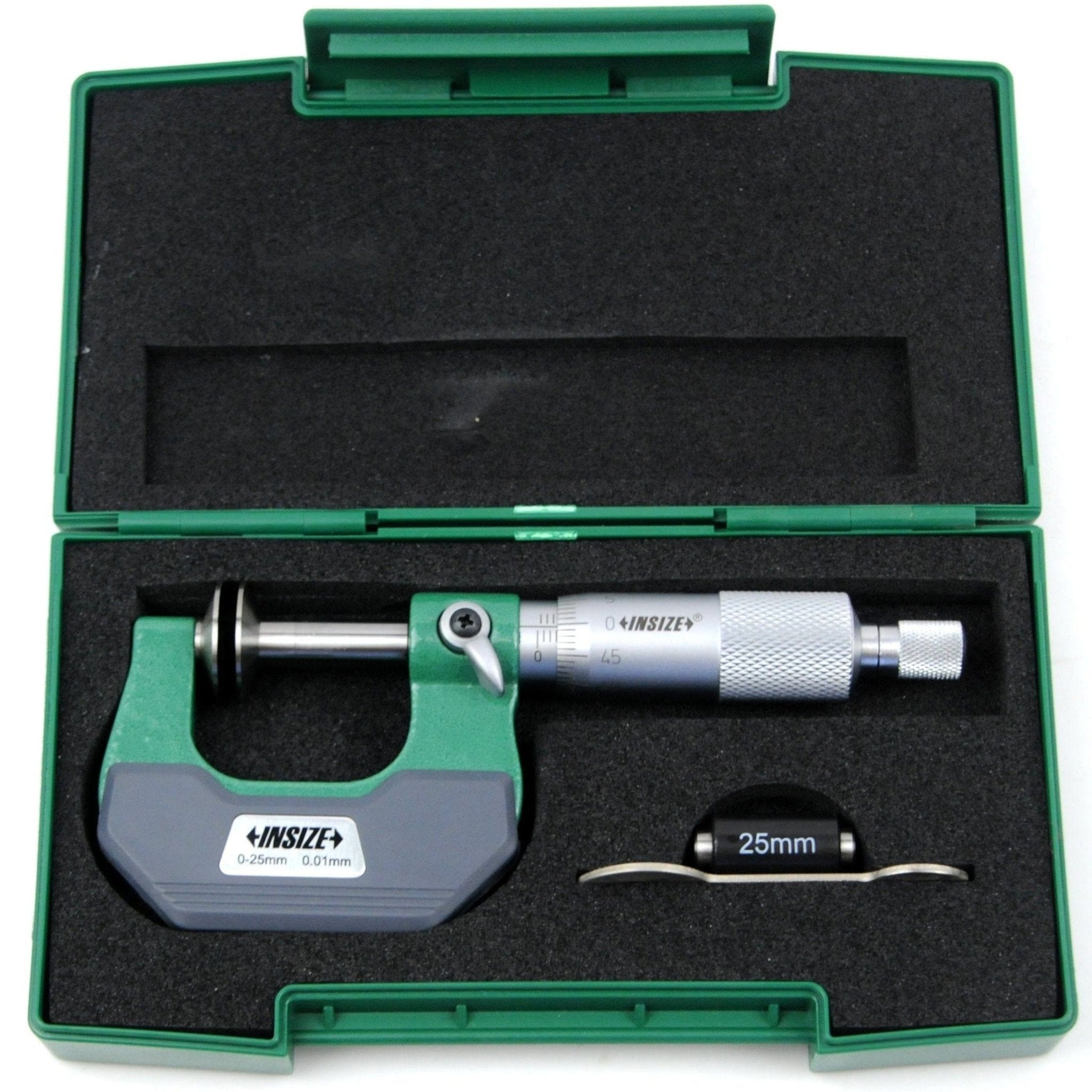 Insize Disc Micrometer 0-25mm Range Series 3282-25 - Twin Eagle Imports