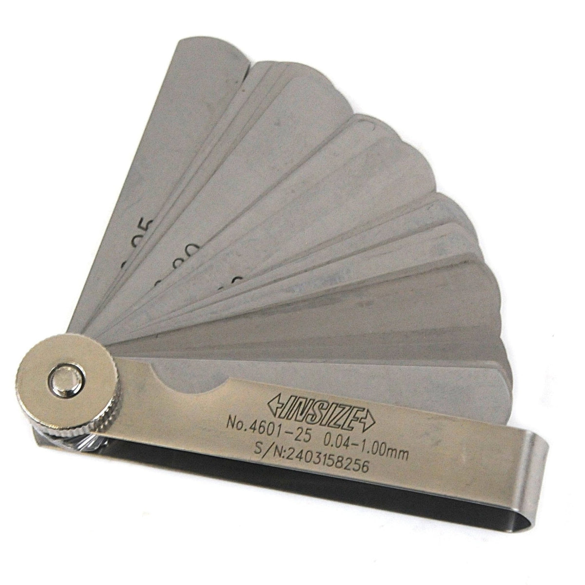 Insize Feeler Gauge Set 0.04-1mm Range Series 4601-25 - Twin Eagle Imports