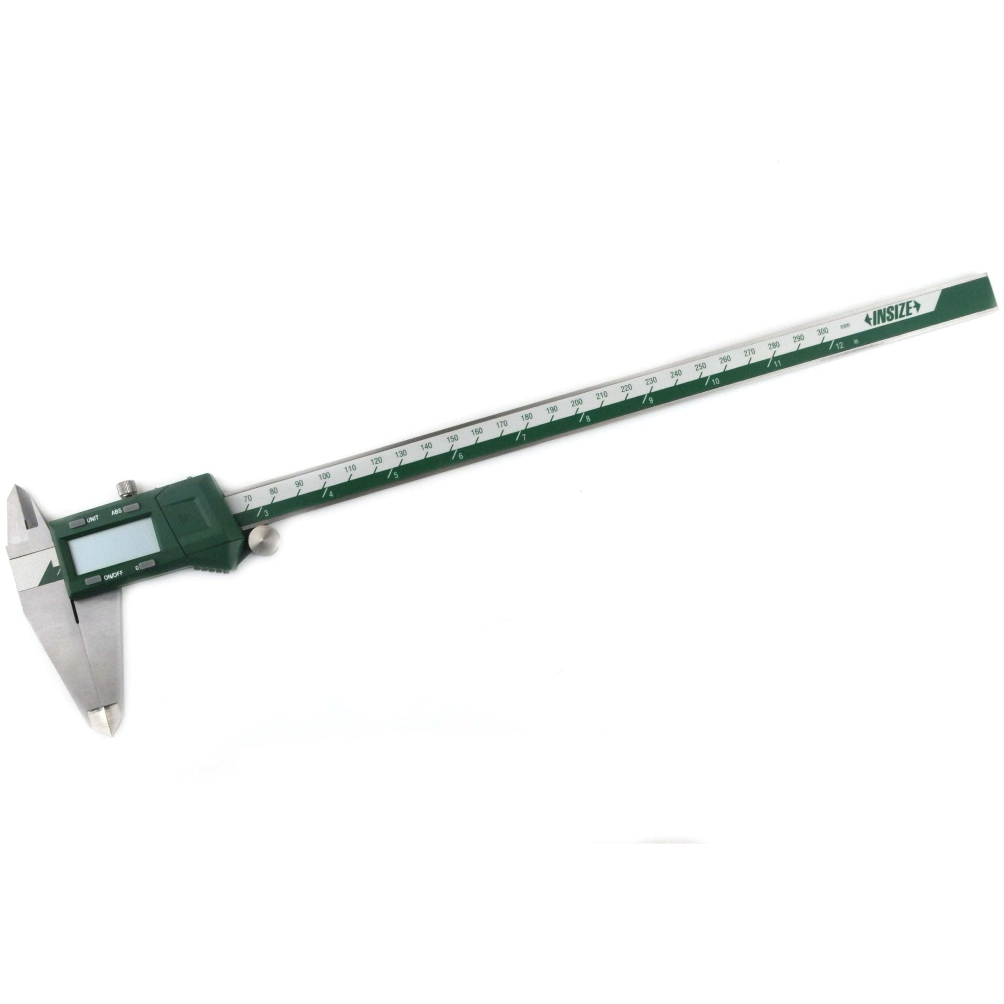 INSIZE Fractional Digital Caliper 0-300mm / 0-12" Range Series 1102-300 - Twin Eagle Imports