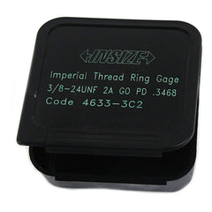 Insize GO Thread Ring Gauge 3/8"-24 UNF Series - 4633-3C2 - Twin Eagle Imports