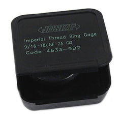Insize GO Thread Ring Gauge 9/16"-18 UNF Series - 4633-9D2 - Twin Eagle Imports
