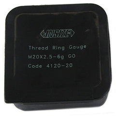Insize GO Thread Ring Gauge M20X2.5 Series 4120-20 - Twin Eagle Imports