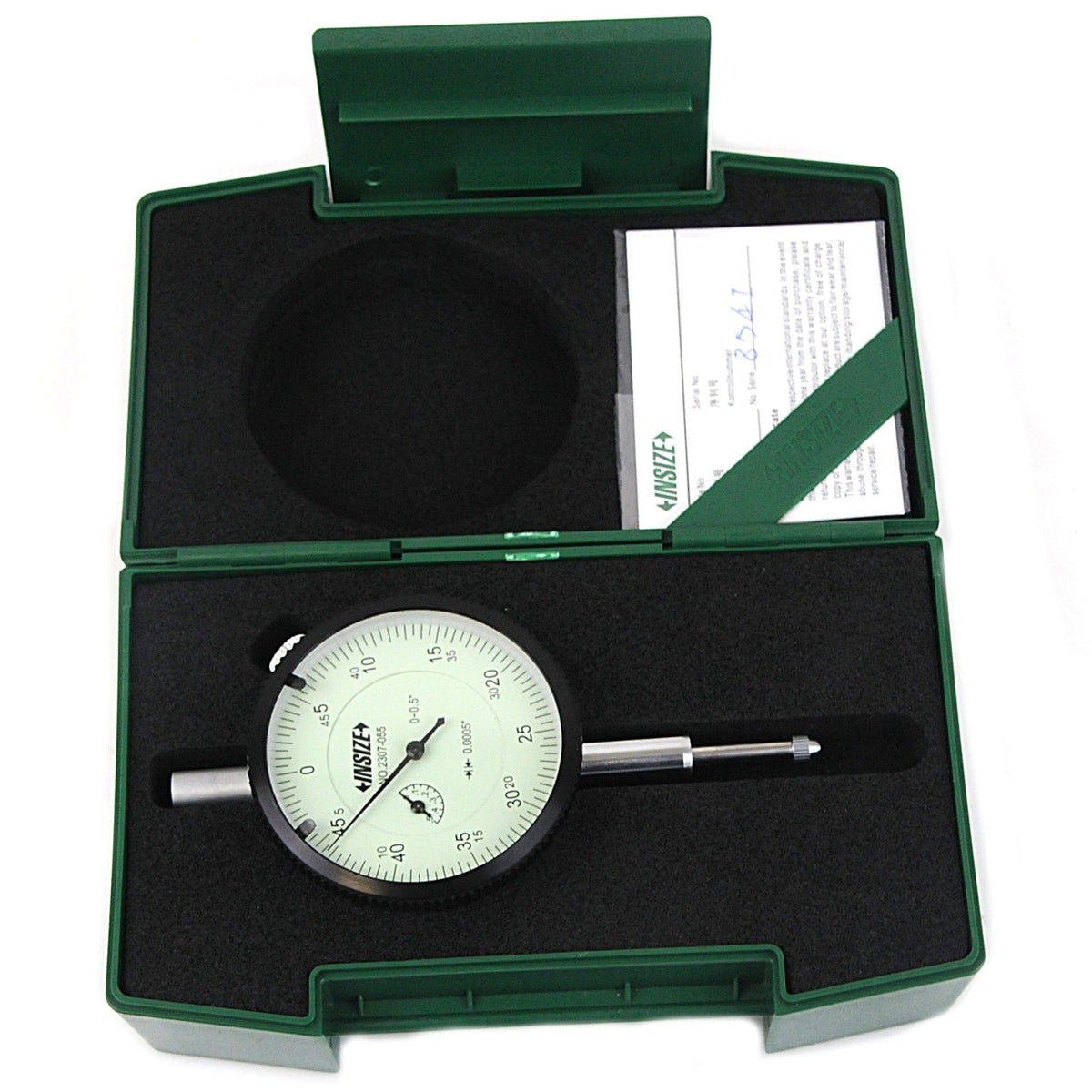 Insize Imperial Lug Back Dial Indicator 0.5" Range Series 2307-055 - Twin Eagle Imports