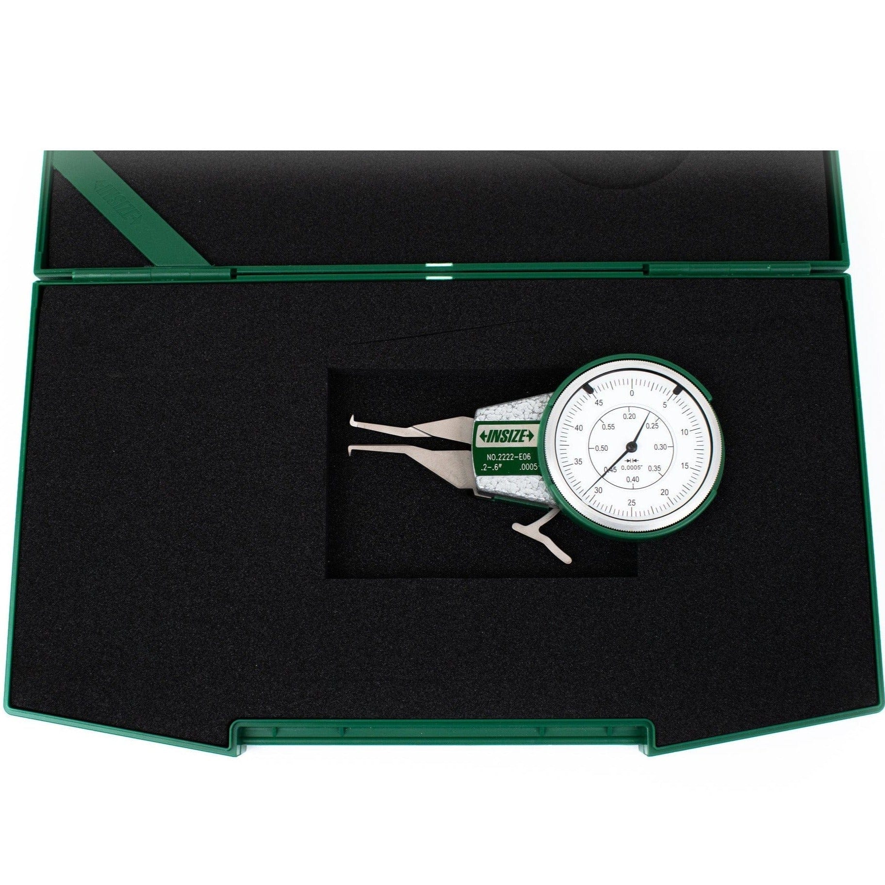 Insize Internal Dial Caliper Gauge 0.2-0.6" Range Series 2222-E06 - Twin Eagle Imports