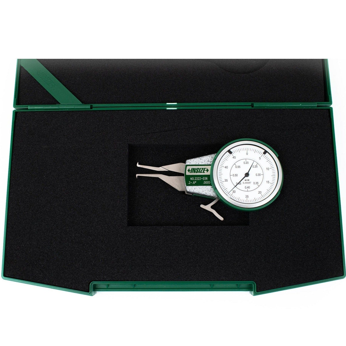 Insize Internal Dial Caliper Gauge 0.2-0.6" Range Series 2222-E06 - Twin Eagle Imports