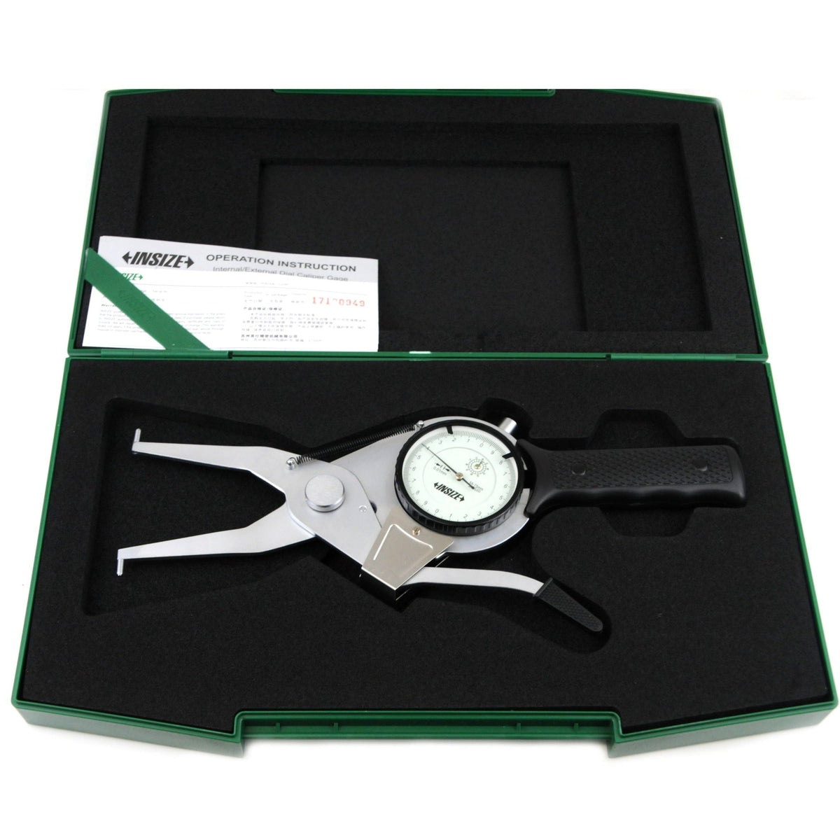 Insize Internal Dial Caliper Gauge 15-35mm Range Series 2321-AL35 - Twin Eagle Imports