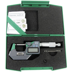 Insize IP65 Digital Outside Micrometer 0-25mm / 0-1" Range Series 3108-25A - Twin Eagle Imports