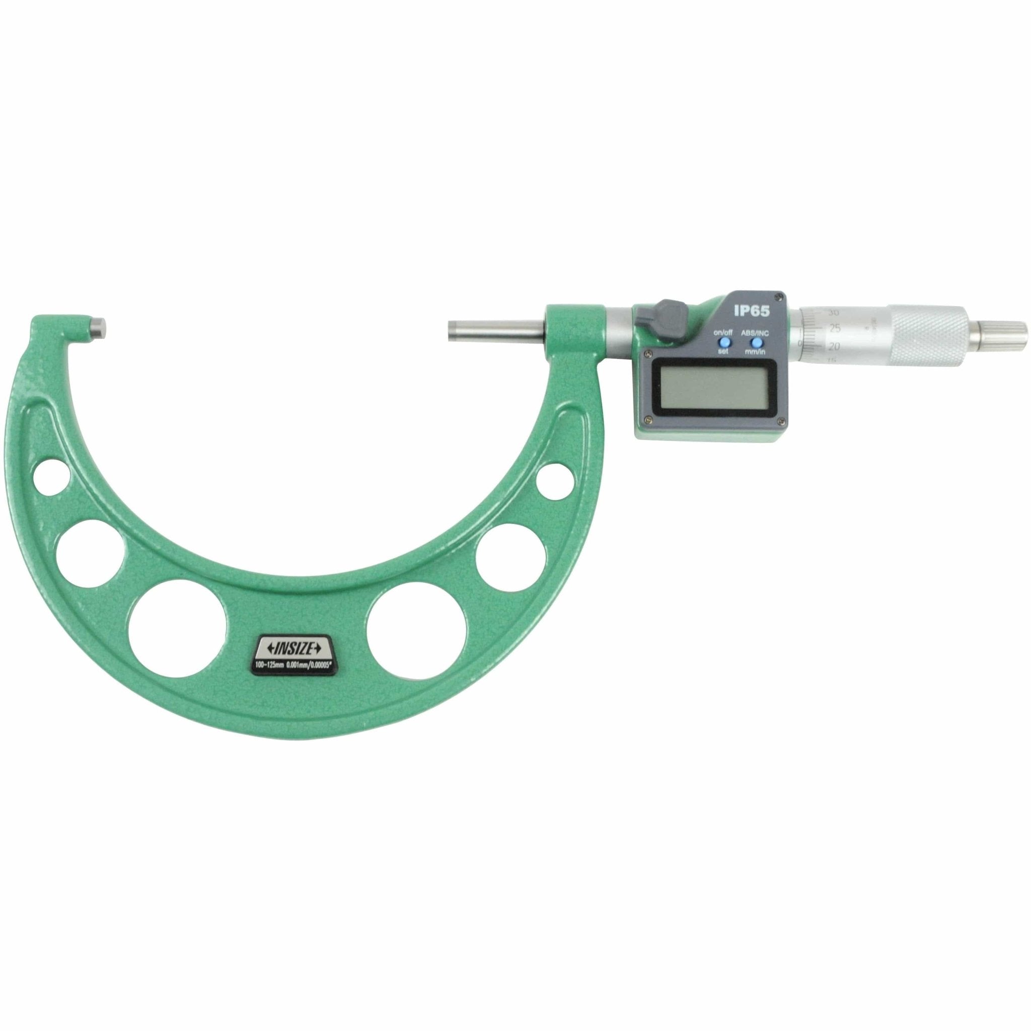Insize IP65 Digital Outside Micrometer 100-125mm / 4-5" Range Series 3101-125A - Twin Eagle Imports