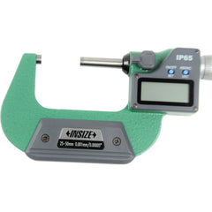 Insize IP65 Digital Outside Micrometer 25-50mm / 1-2" Range Series 3108-50A - Twin Eagle Imports