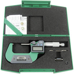 Insize IP65 Digital Outside Micrometer 25-50mm / 1-2" Range Series 3108-50A - Twin Eagle Imports