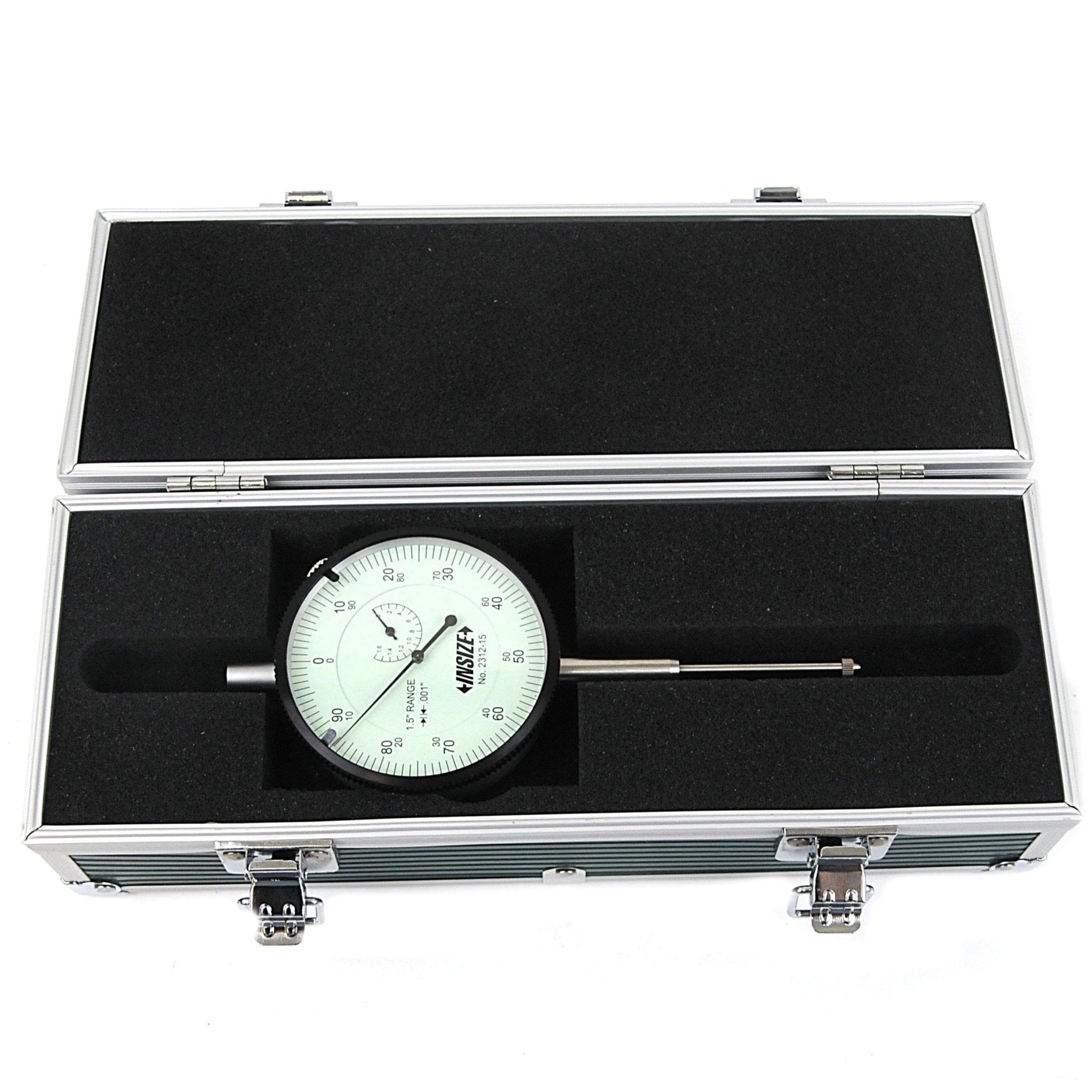 Insize Large Face Dial Indicator Range Series 2312-15 - Twin Eagle Imports
