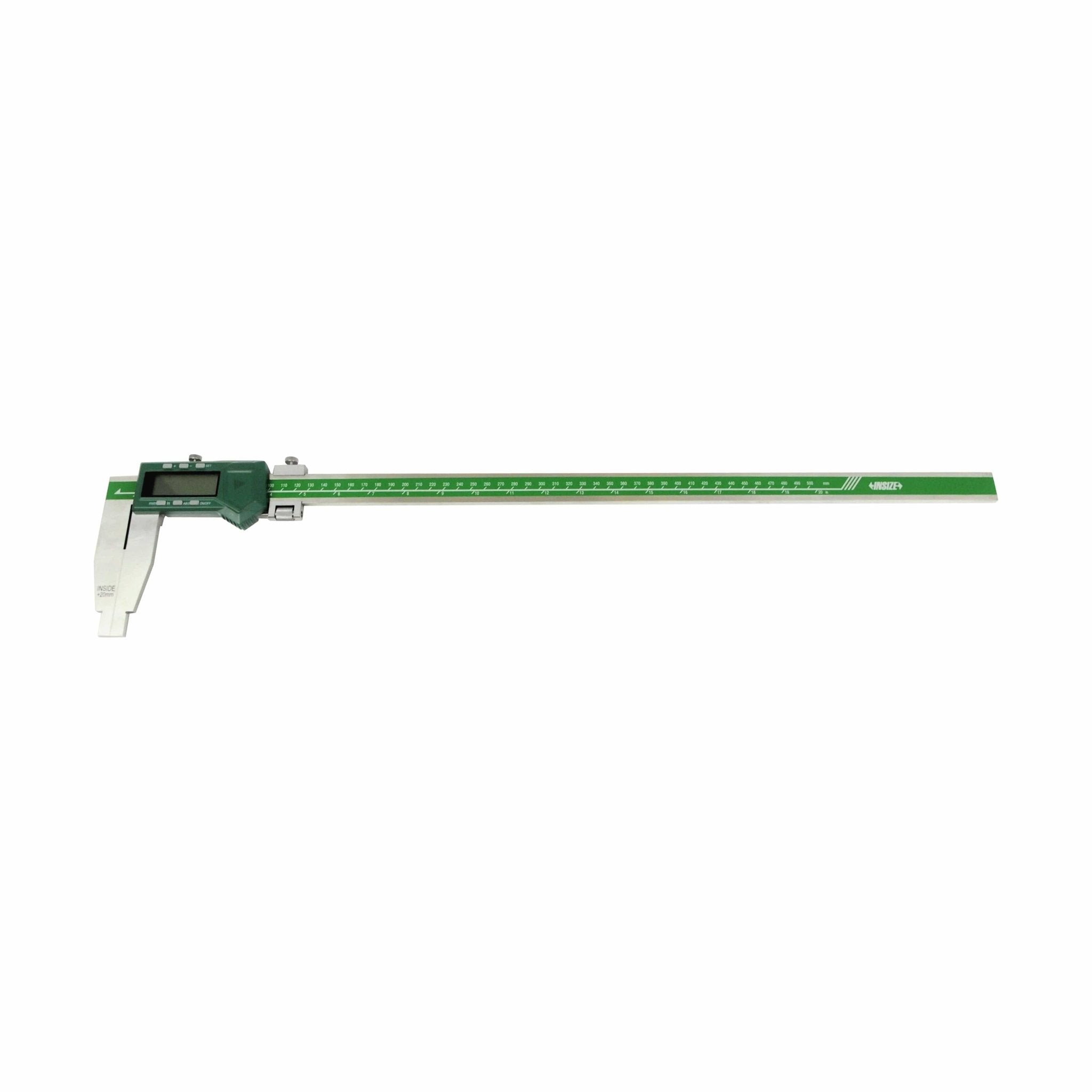 Insize Long Jaw Digital Caliper 0- 500mm / 0-20" Range Series 1106-501 - Twin Eagle Imports