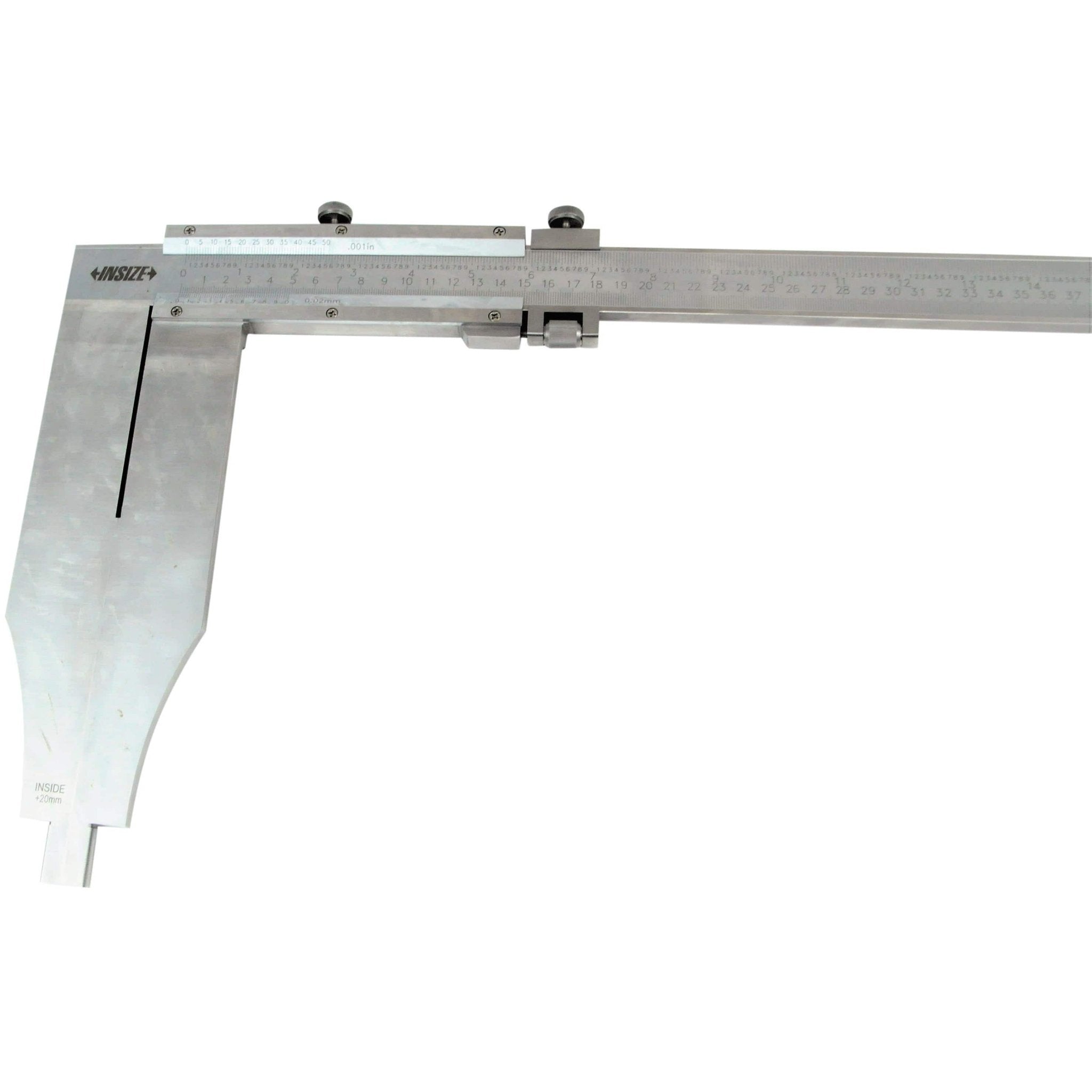 Insize Long Jaw Vernier Caliper 0-1000mm/0-40" Range Series 1215-1052 - Twin Eagle Imports