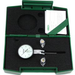 Insize Long Stylus Dial Test Indicator 0.8mm x 0.01mm Range Series 2383-08A - Twin Eagle Imports