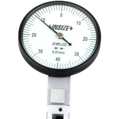 Insize Long Stylus Dial Test Indicator 0.8mm x 0.01mm Range Series 2383-08A - Twin Eagle Imports