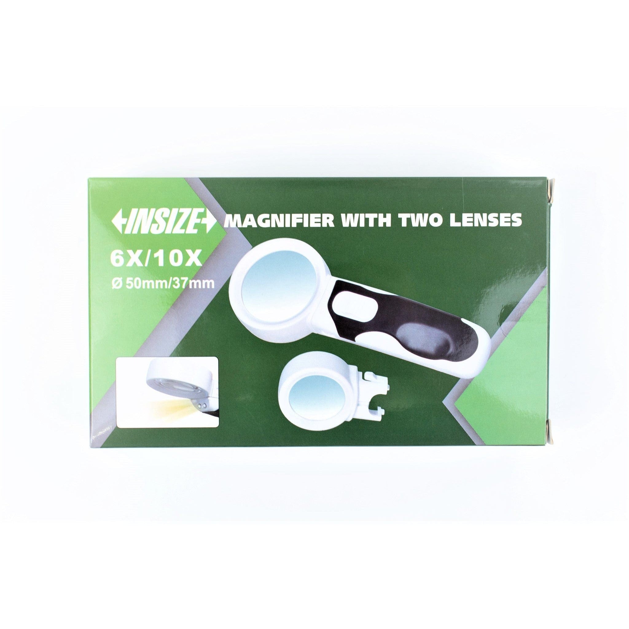 Insize Magnifiers w/ 2 Lenses 6X & 10X Series 7522-610 - Twin Eagle Imports