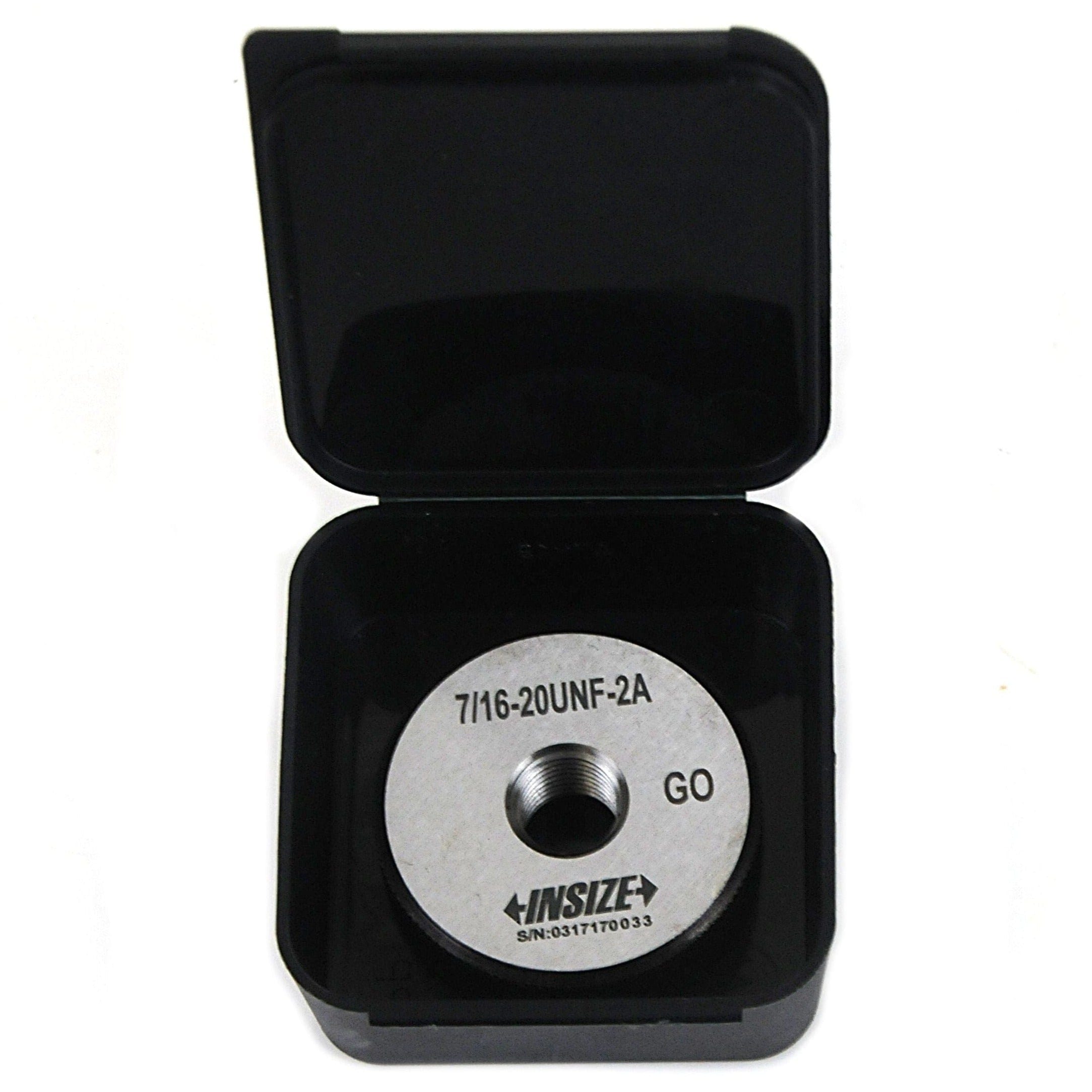 INSIZE Manufacturing Insize Thread GO Ring Gauge 7/16"-20 UNF Series 4121-7D2
