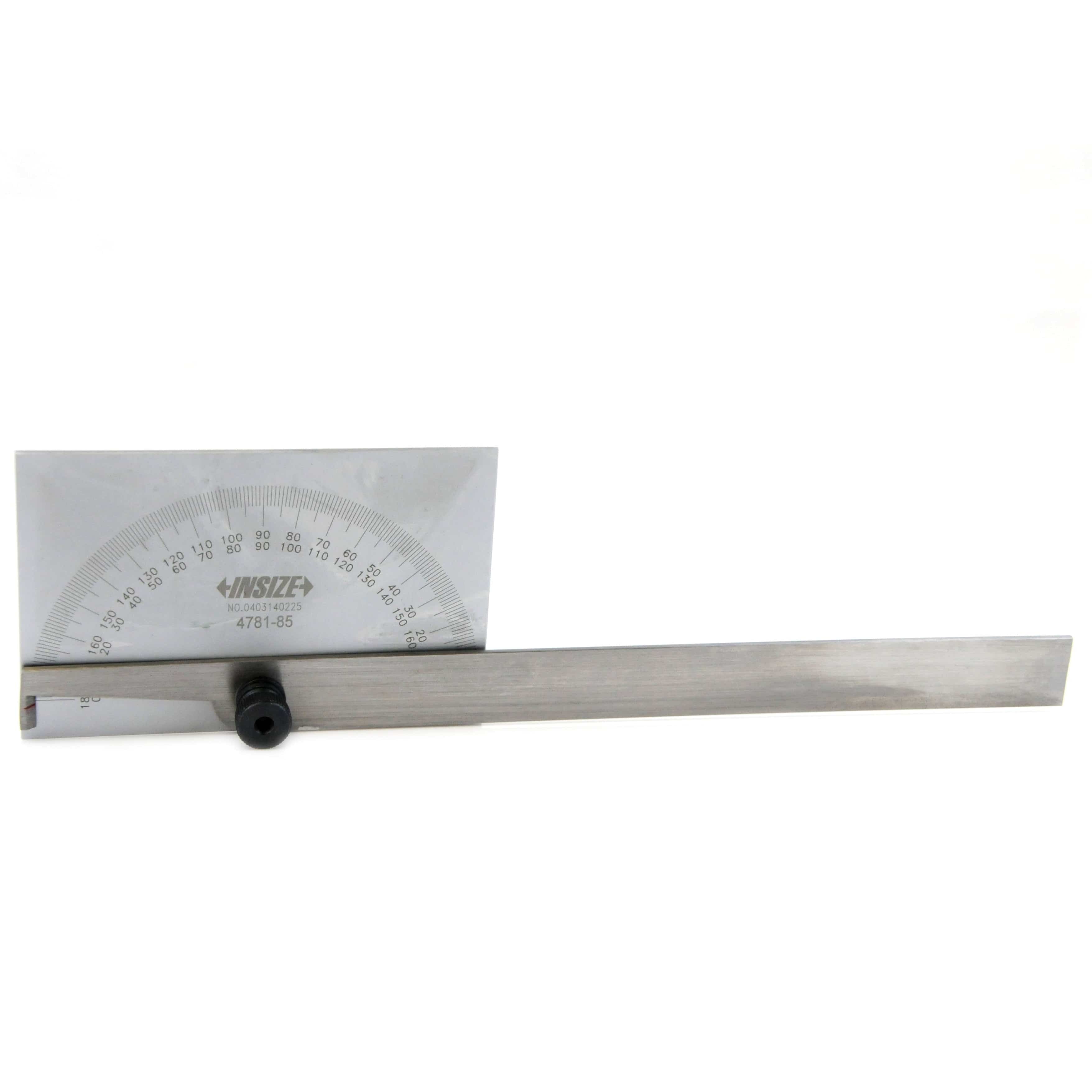 INSIZE Measuring Equipment Insize 180° Protractor Range Series 4781-85 *Sold Out*