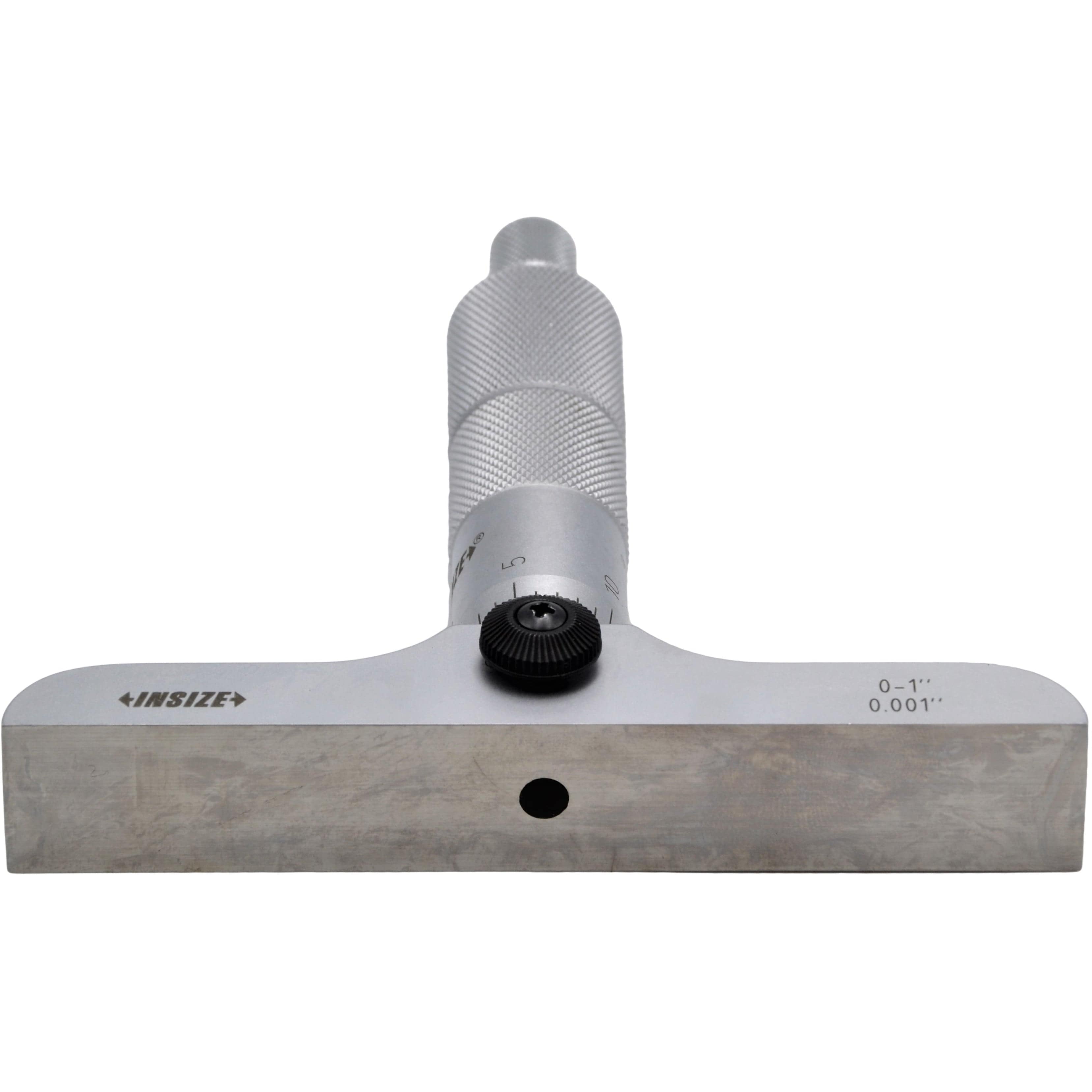 INSIZE Measuring Equipment Insize 1pc Imperial Depth Micrometer 0-1" Range Series 3241-1