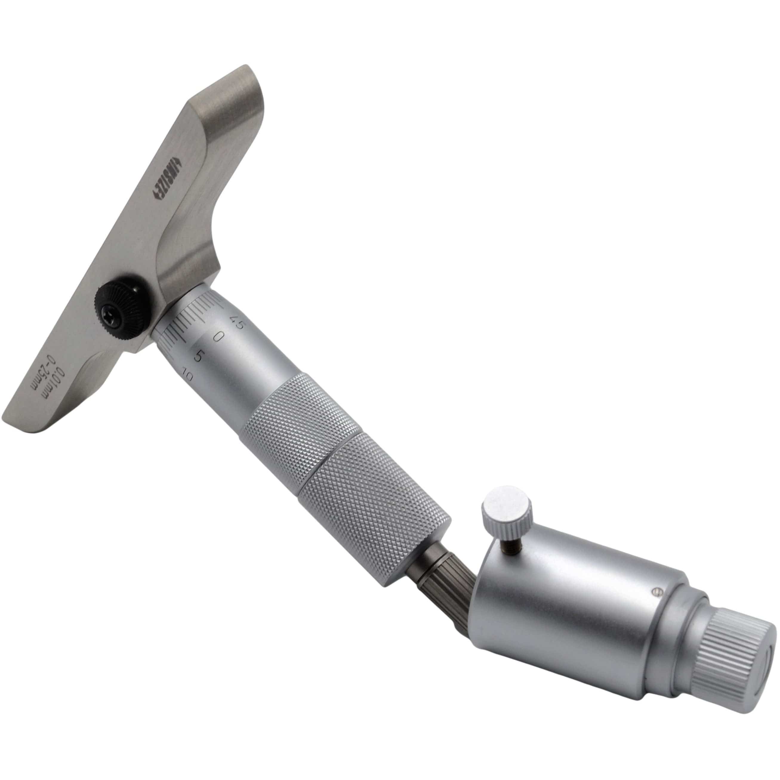 INSIZE Measuring Equipment Insize 1pc Metric Depth Micrometer 0-25mm Range Series 3241-25