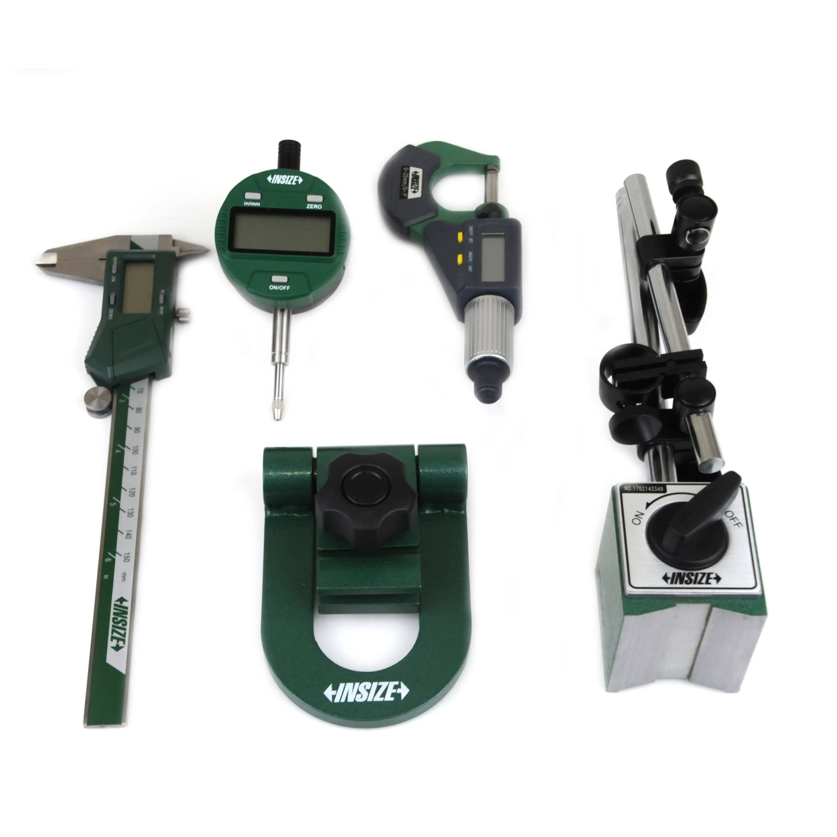 INSIZE Measuring Equipment Insize 5pc Measuring Tool Set Series 5052-E