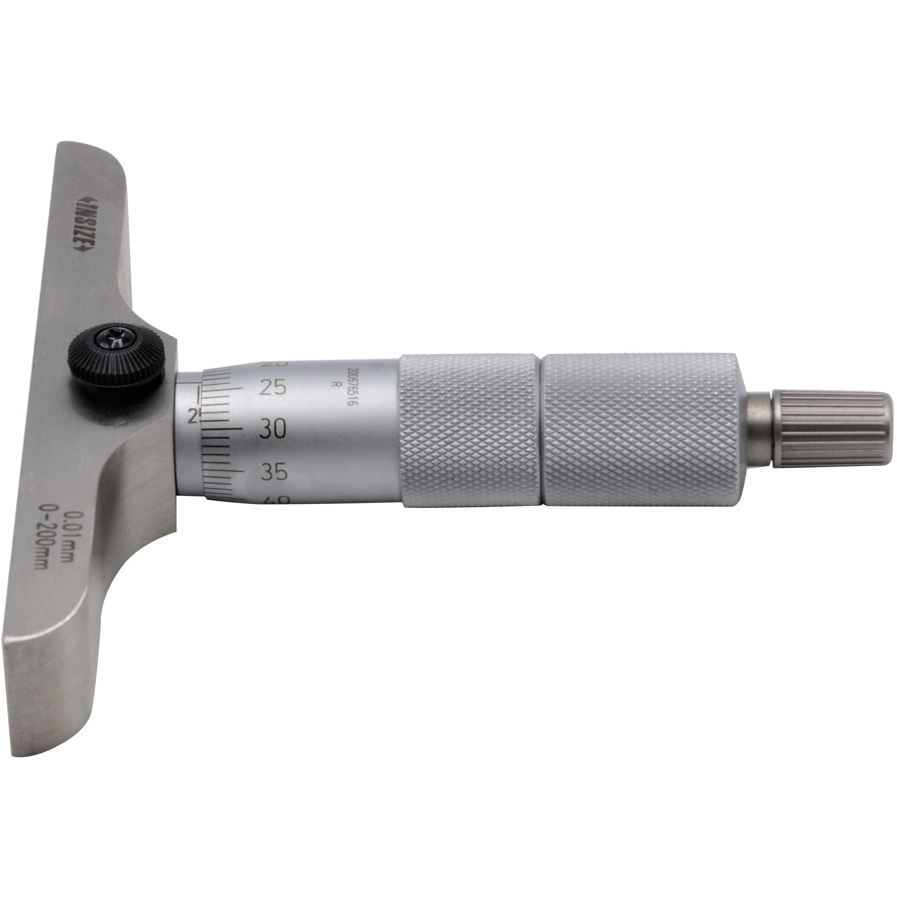 INSIZE Measuring Equipment Insize 8pc Metric Depth Micrometer 0-200mm Range Series 3241-200