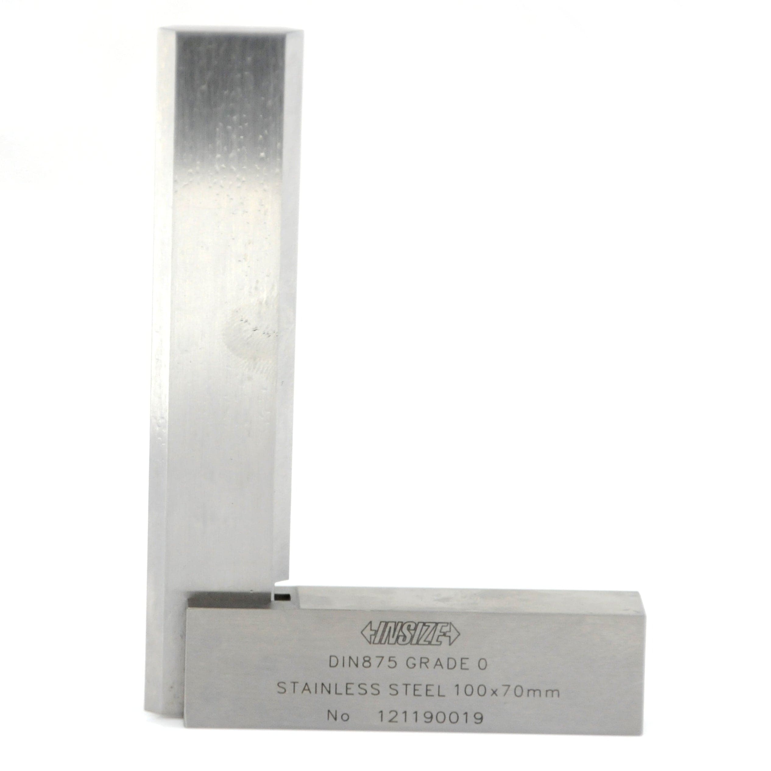 INSIZE Measuring Equipment Insize 90° Bevelled Edge Square 100x70mm Range Series 4795-100