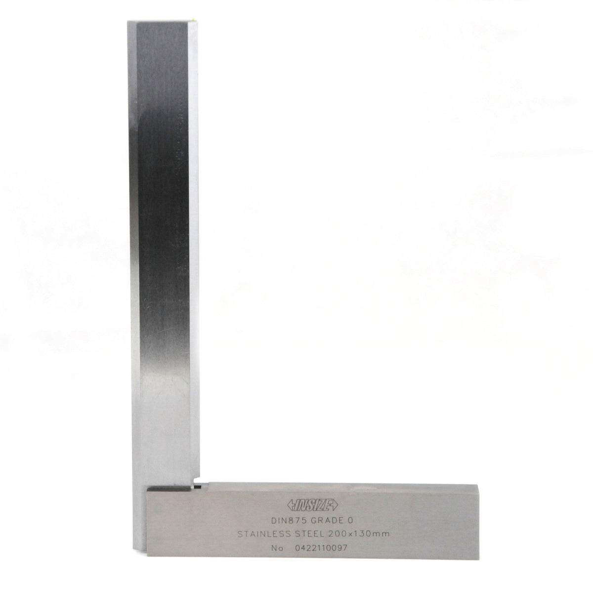 INSIZE Measuring Equipment Insize 90° Bevelled Edge Square 200x130mm Range Series 4795-200