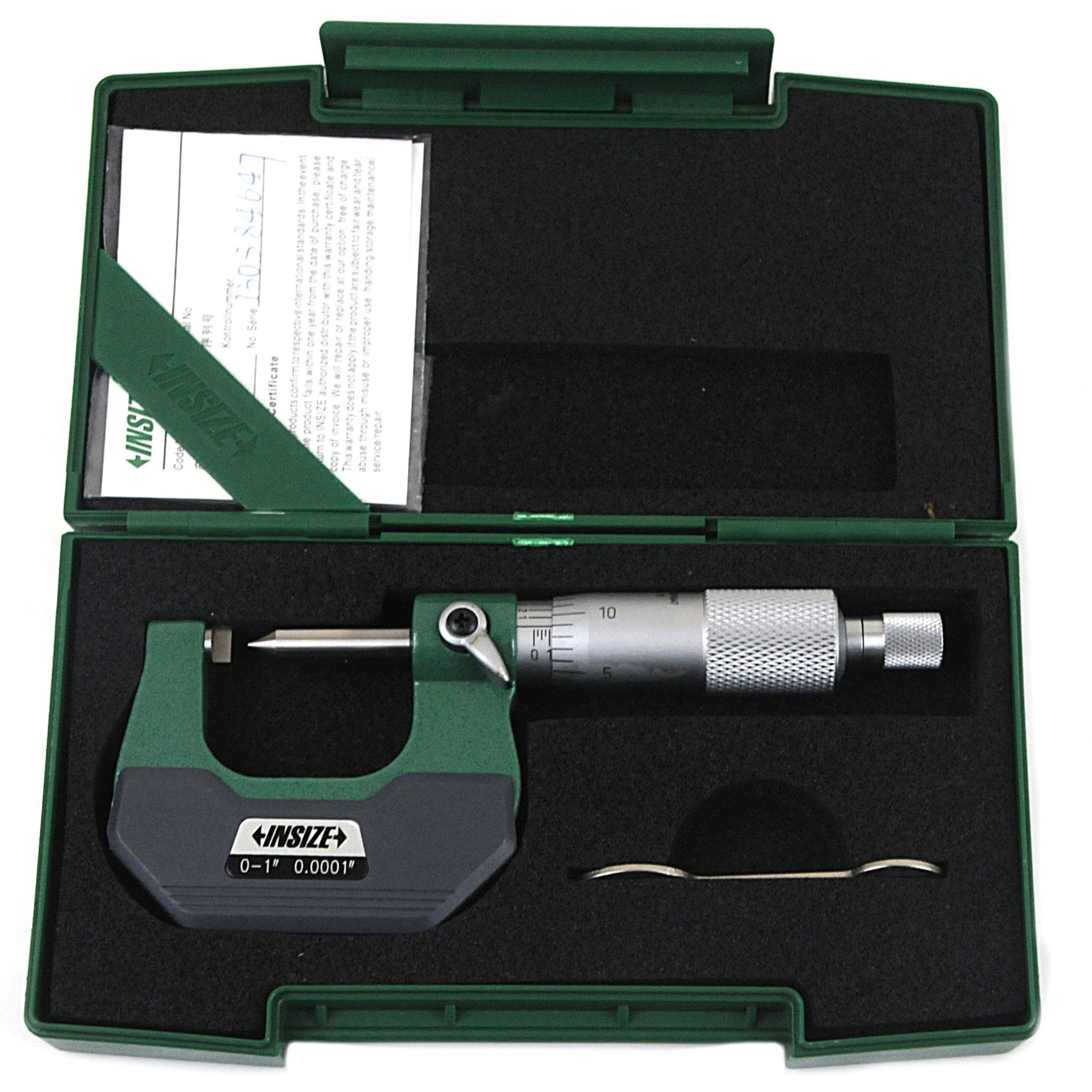 Insize Crimp Height Micrometer 0-1
