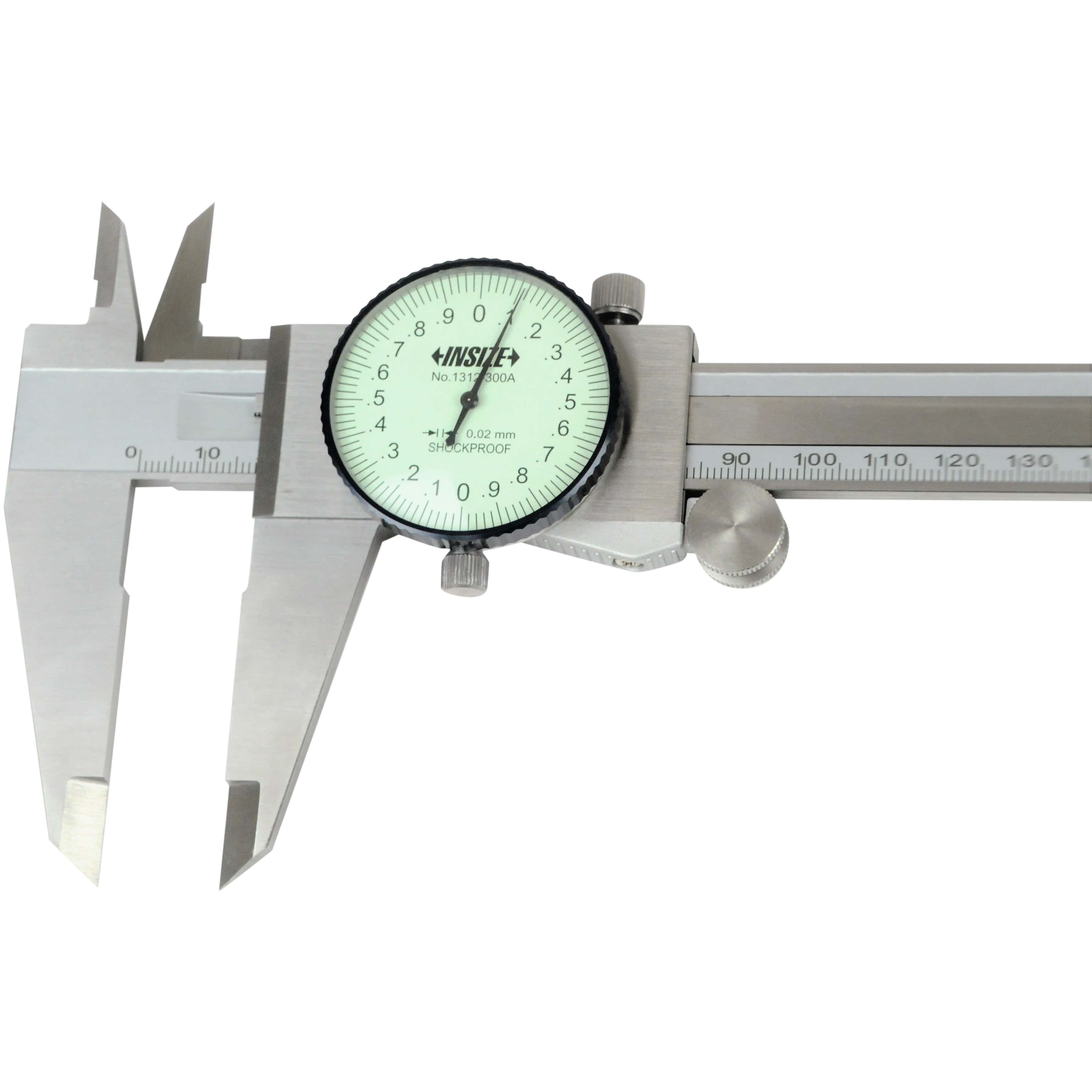 INSIZE Measuring Equipment Insize Dial Caliper 0-300mm Range Series 1312-300A