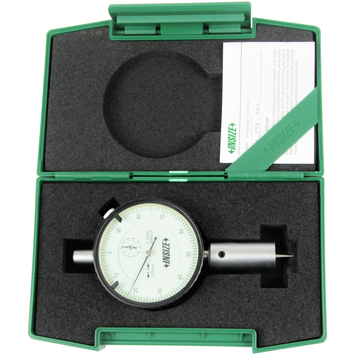 INSIZE Measuring Equipment Insize Dial Depth Gauge 0-10mm x 0.01mm Range Series 2343-101