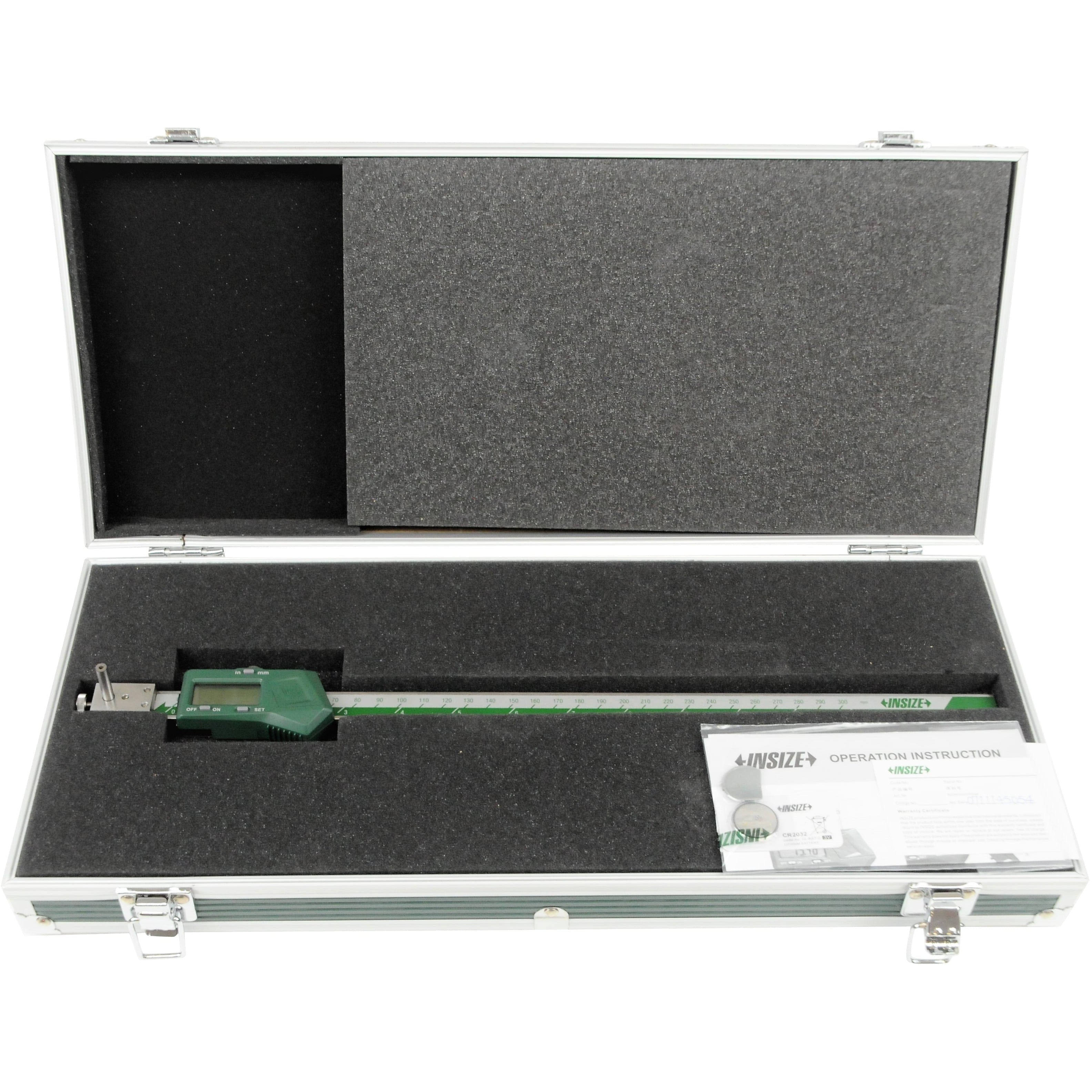 INSIZE Measuring Equipment Insize Digital Back-Jaw Caliper 10-300mm/0.4-12" Range Series 1177-300
