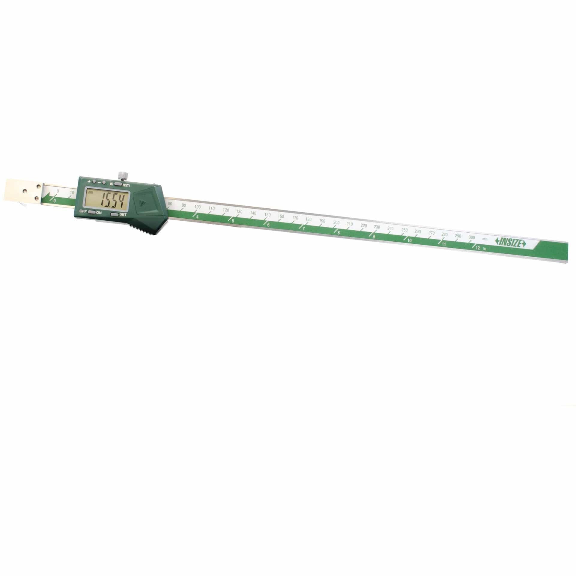 INSIZE MEASURING EQUIPMENT Insize Digital Back-Jaw Edge to Center Caliper Range Series 1524-300