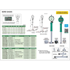 INSIZE Measuring Equipment Insize Digital Bore Gauge 18-35 mm Range Series 2122-35A