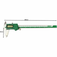 INSIZE Measuring Equipment Insize Digital Caliper 0-200mm / 0-8" Range Series 1103-200
