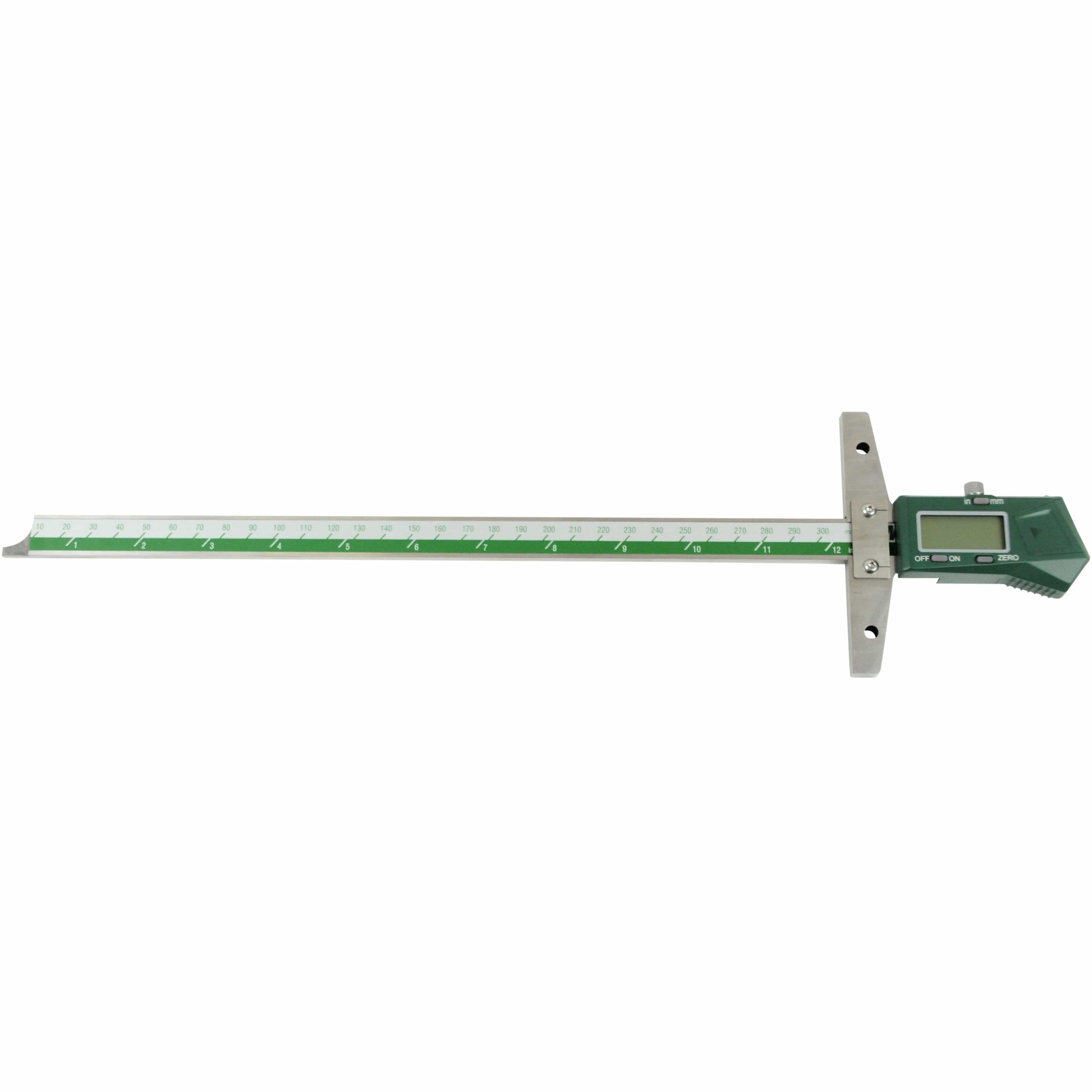 INSIZE Measuring Equipment Insize Digital Depth Gauge 0-300mm / 0-12" Range Series 1147-300