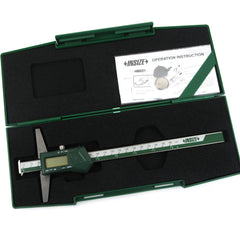 INSIZE Measuring Equipment Insize Digital Double Hook Depth Gauge 0-300mm / 0-12" Range Series 1144-300A